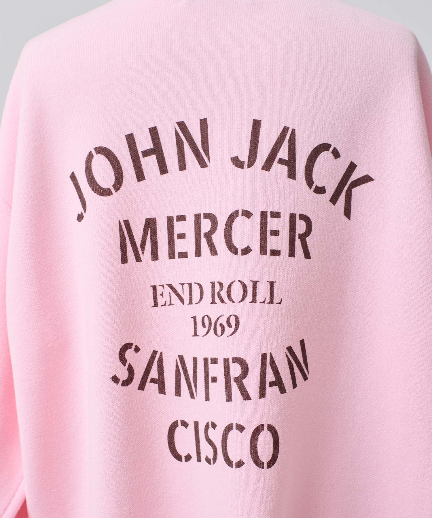 バックロゴVネックカーディガン26W103 (PINK)