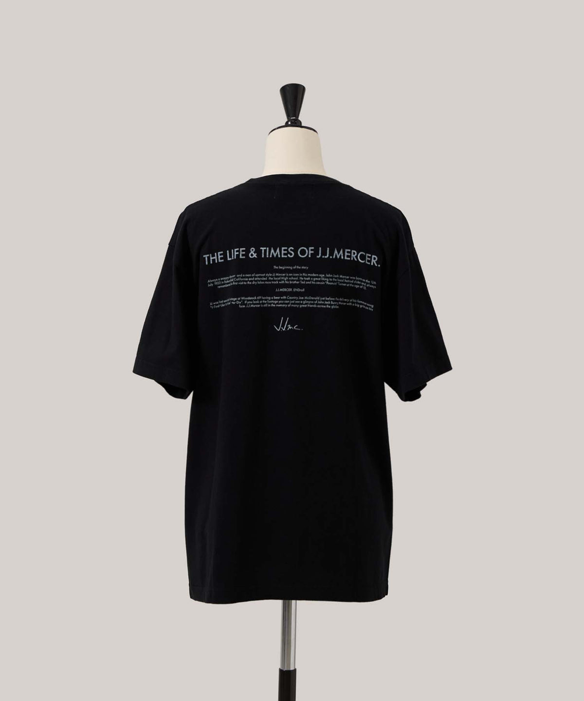 フォトTシャツ 26W010 (BLACK)