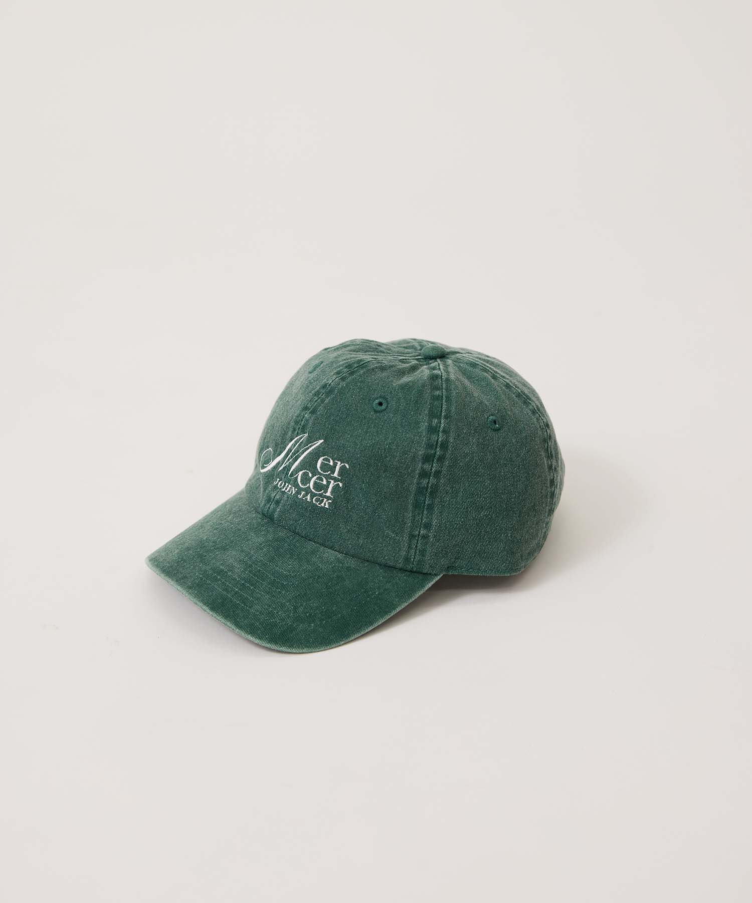ロゴ刺繍キャップ 26SM12 (GREEN)