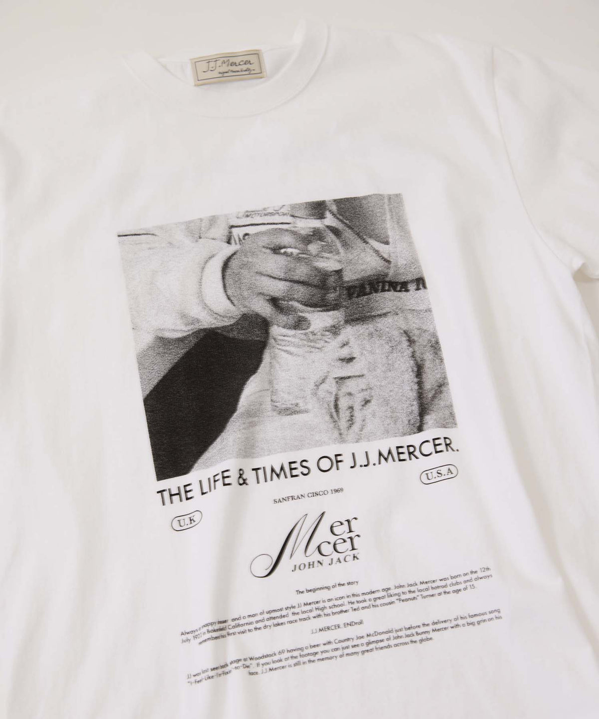 フォトTシャツ 26W010 (WHITE)