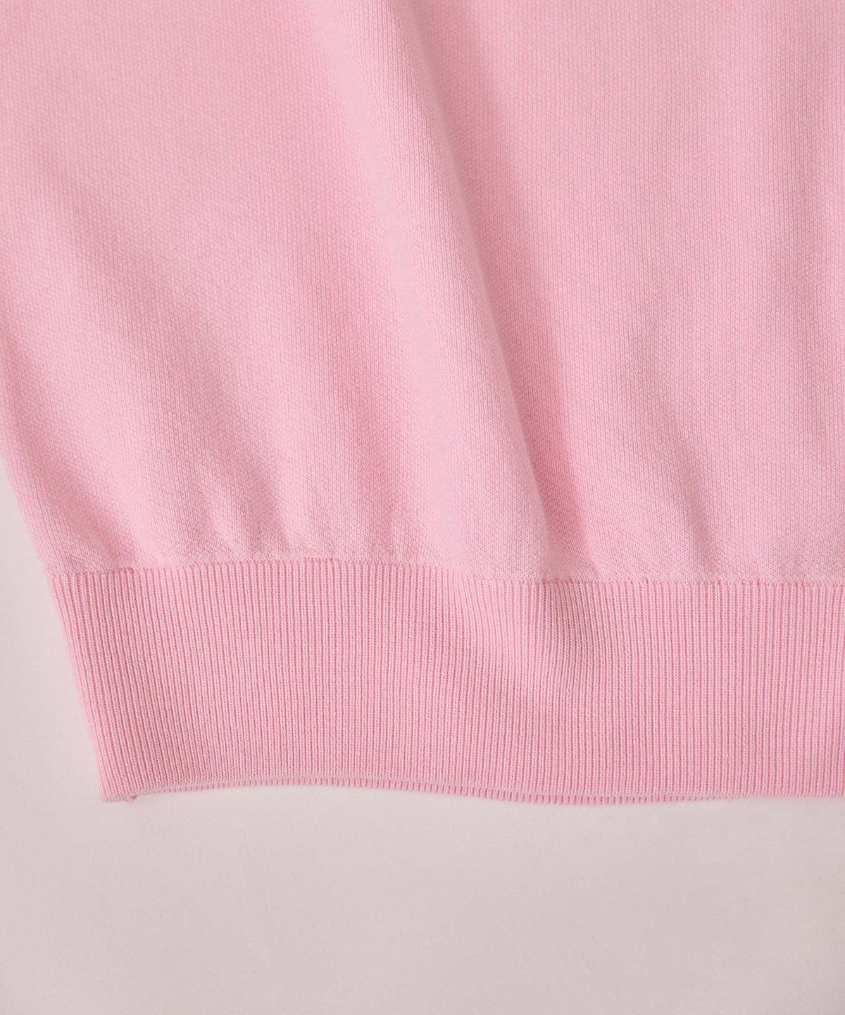 Vネックバックロゴニット 26W100 (PINK)