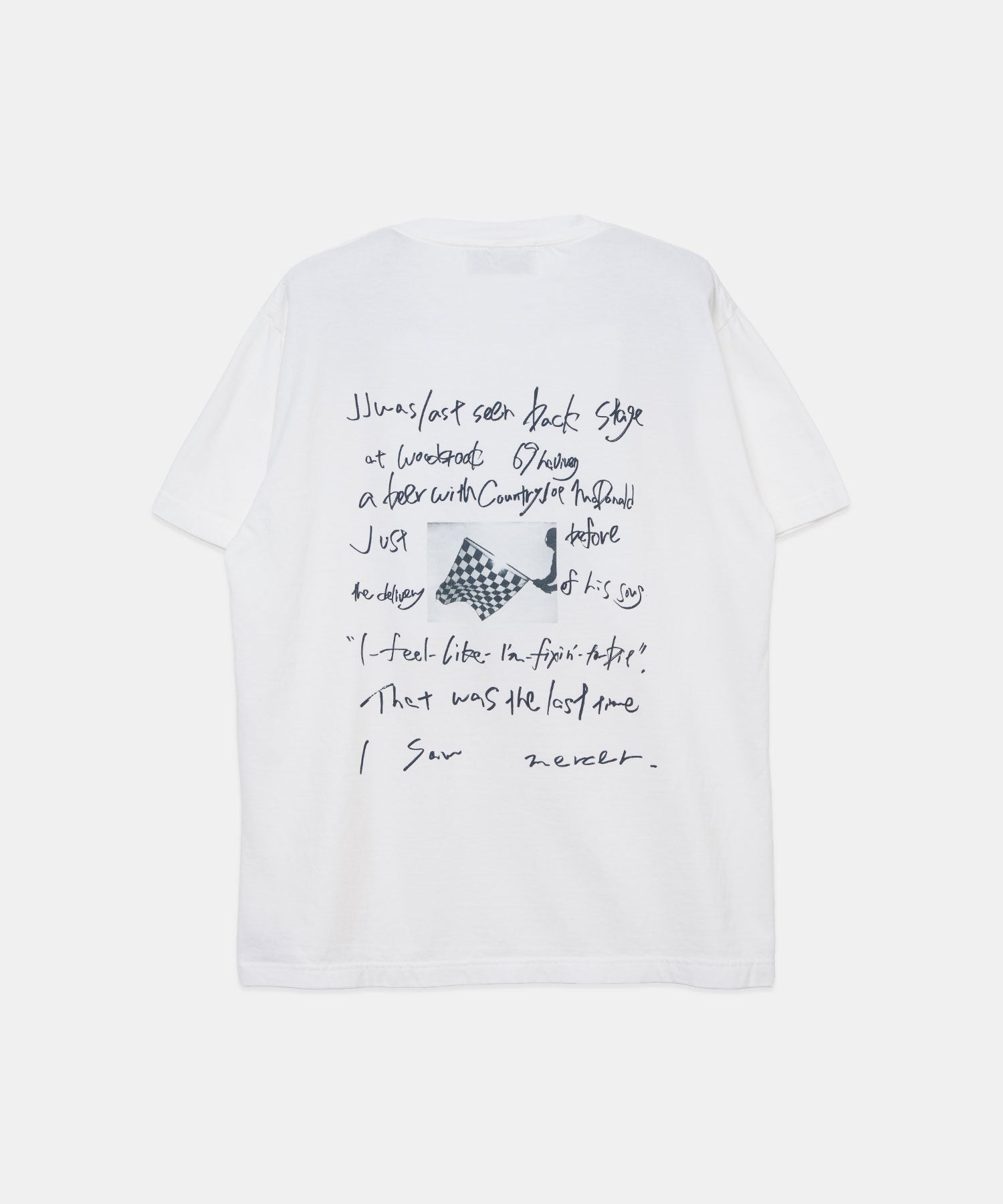 ロゴTシャツ 26W011 (WHITE)
