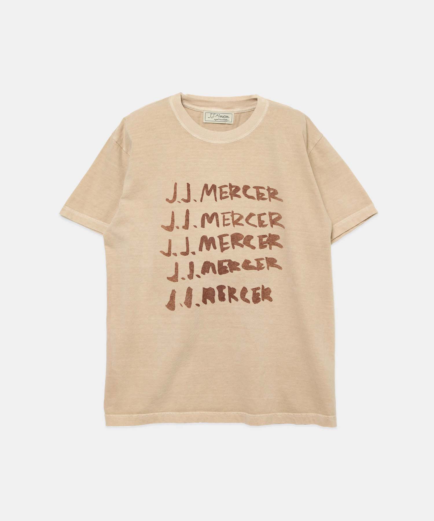 ロゴTシャツ 26W012 (BEIGE)