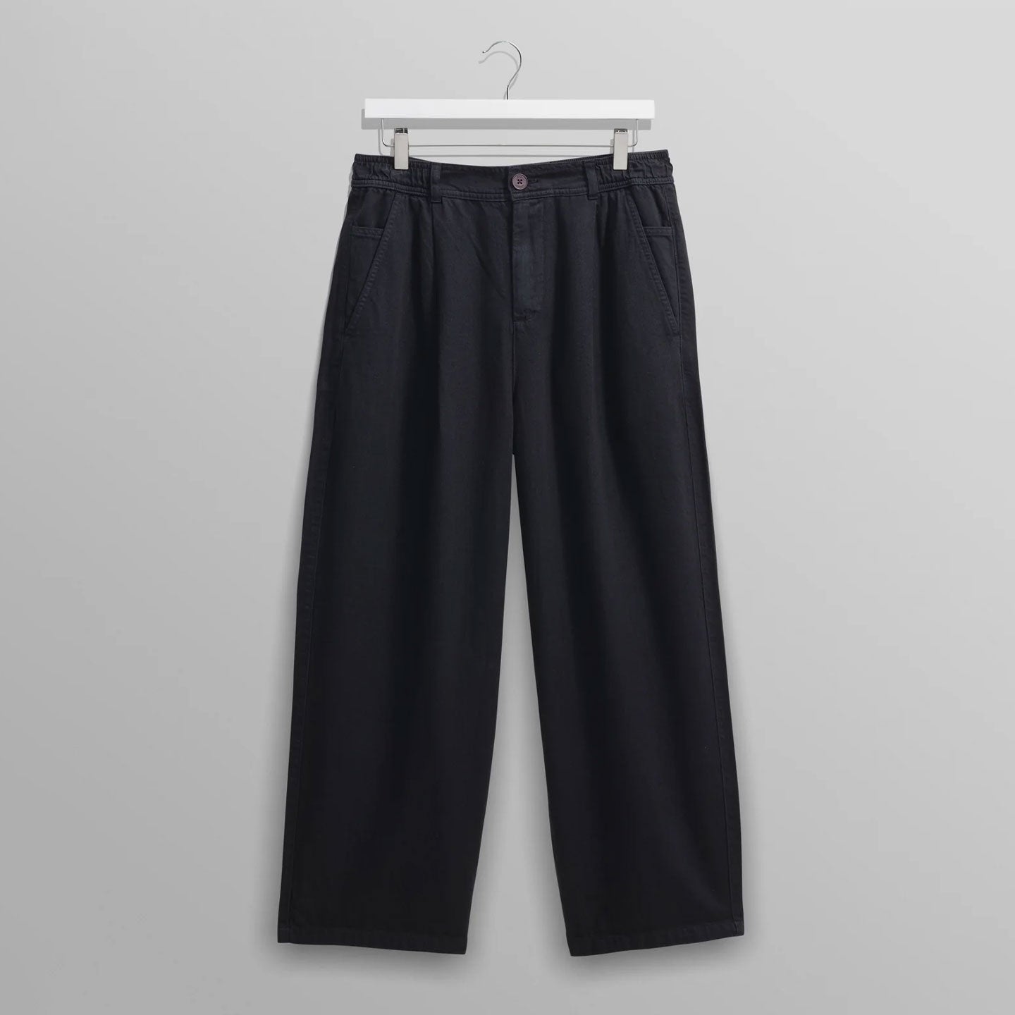 デナリトラウザーズ COTTON LINEN TWILL (NAVY)