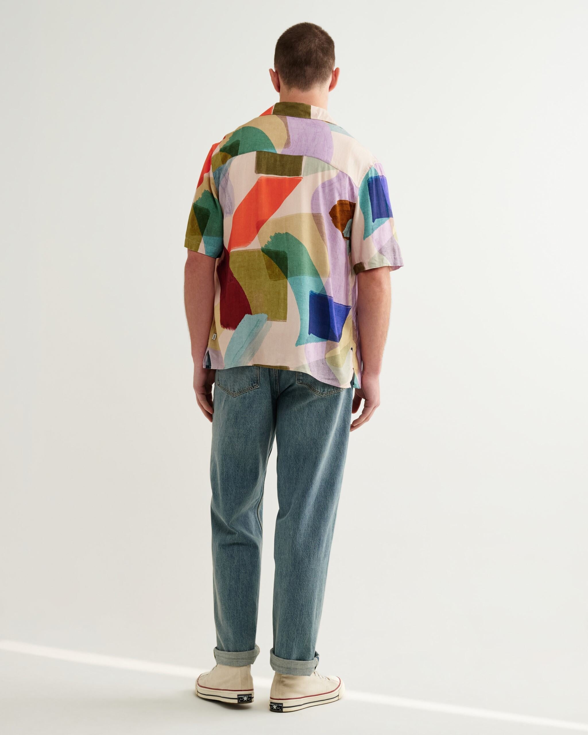 ディドコットシャツ PAINTED SHAPES (MULTI)