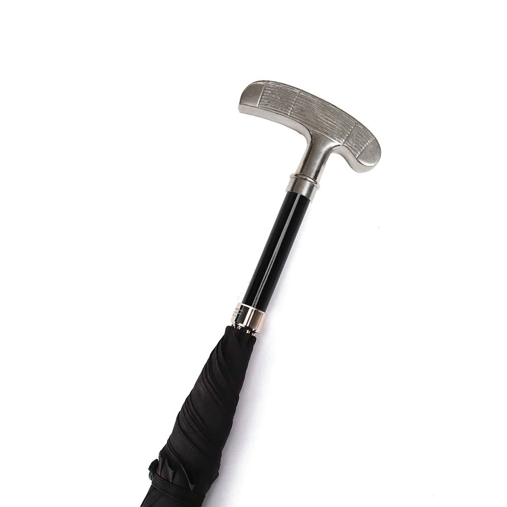 GT29 Nickel Animal Head | 長傘 | アニマルヘッド | ニッケル | 晴雨兼用傘(PUTTER-099 BLACK)
