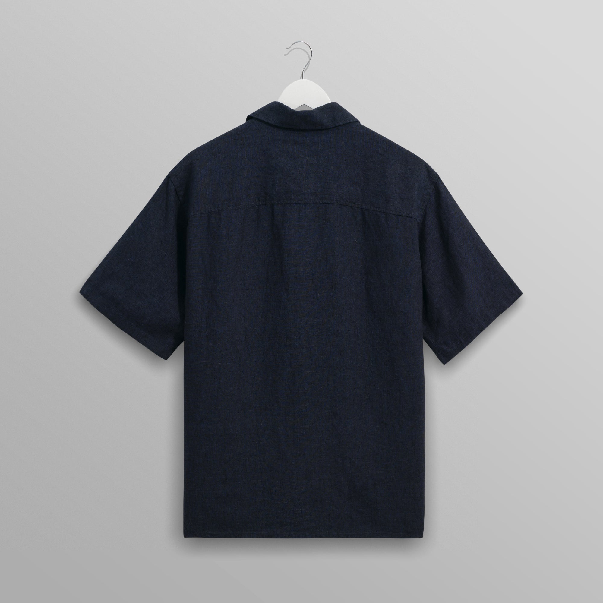 バートレットシャツ TWO TONE LINEN (NAVY)