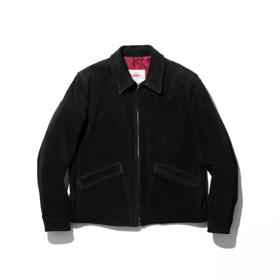 カールトン(カウ/スエード生地)- CARLTON COW SUEDE(BLACK/NERO)