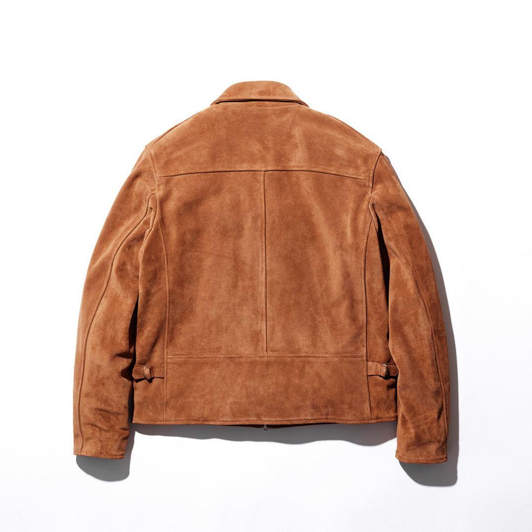 カールトン(カウ/スエード生地)- CARLTON COW SUEDE (TAN/COGNAC)