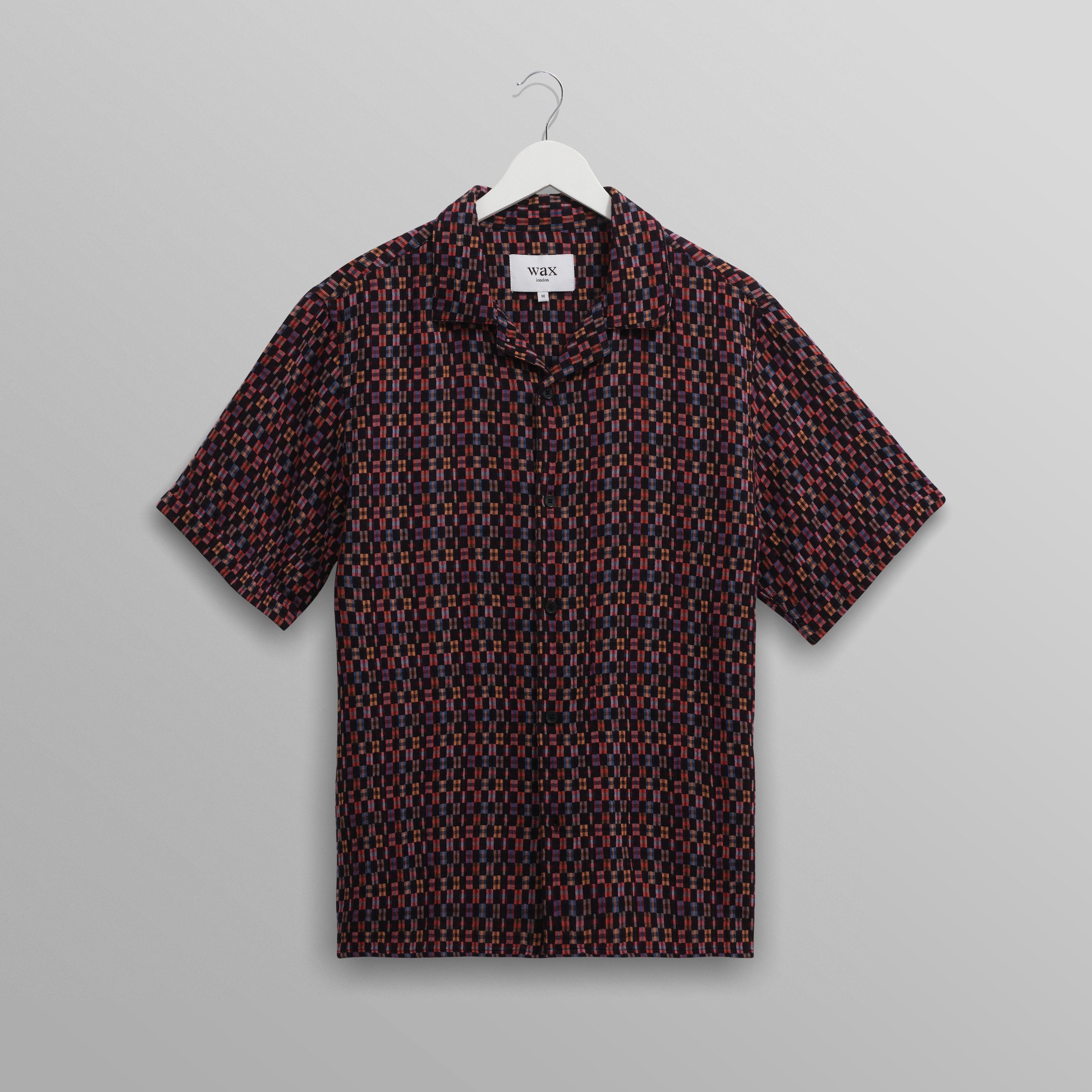 ディドコットシャツ MINI DOUBLE GRID (NAVY/MULTI)