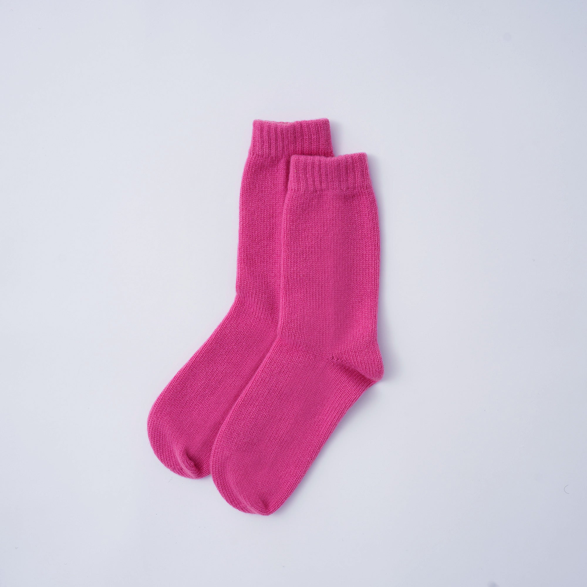 カシミヤベッドソックス _K09 (ブライトピンク)