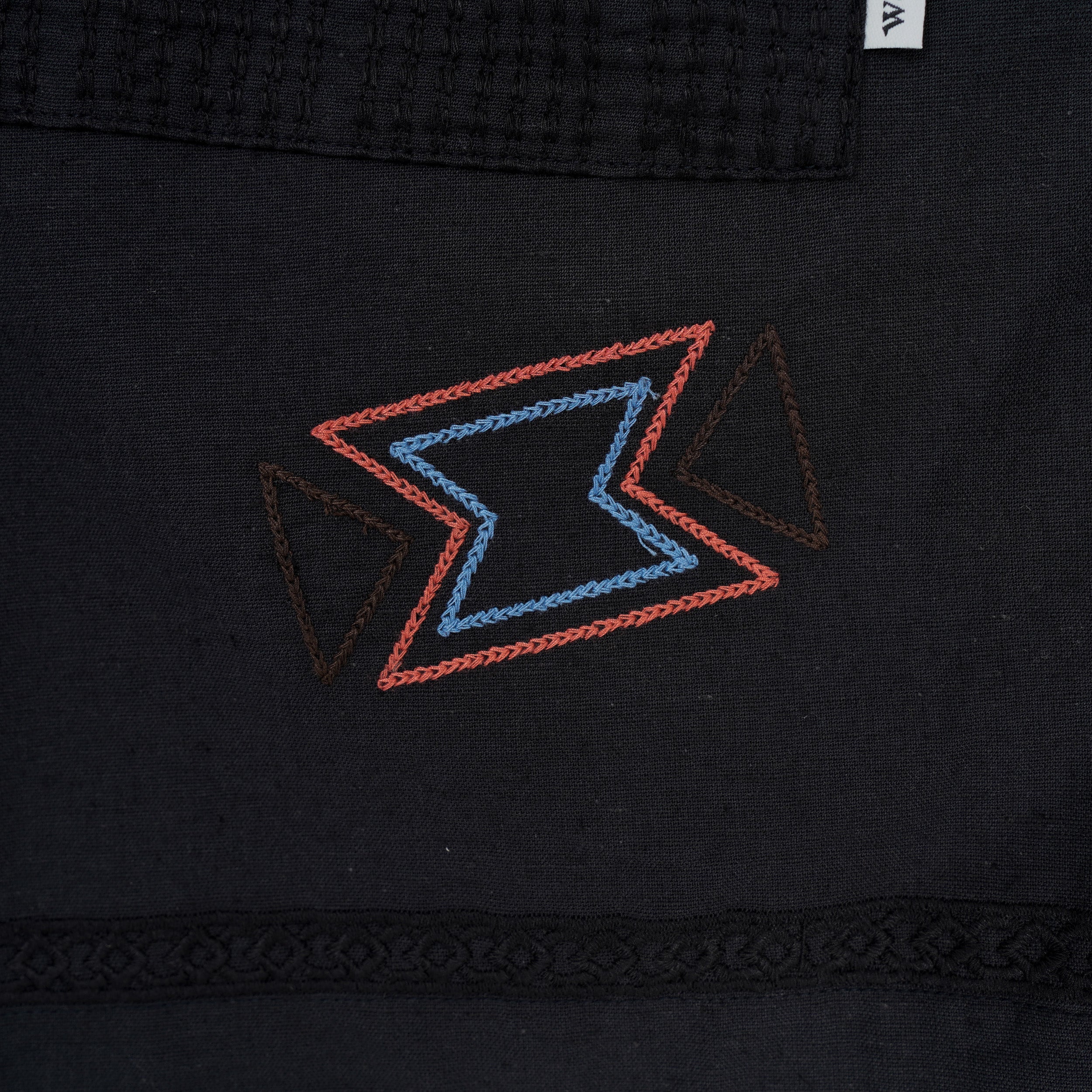 カートショーツ DOODLE EMBROIDERY (NAVY/MULTI)