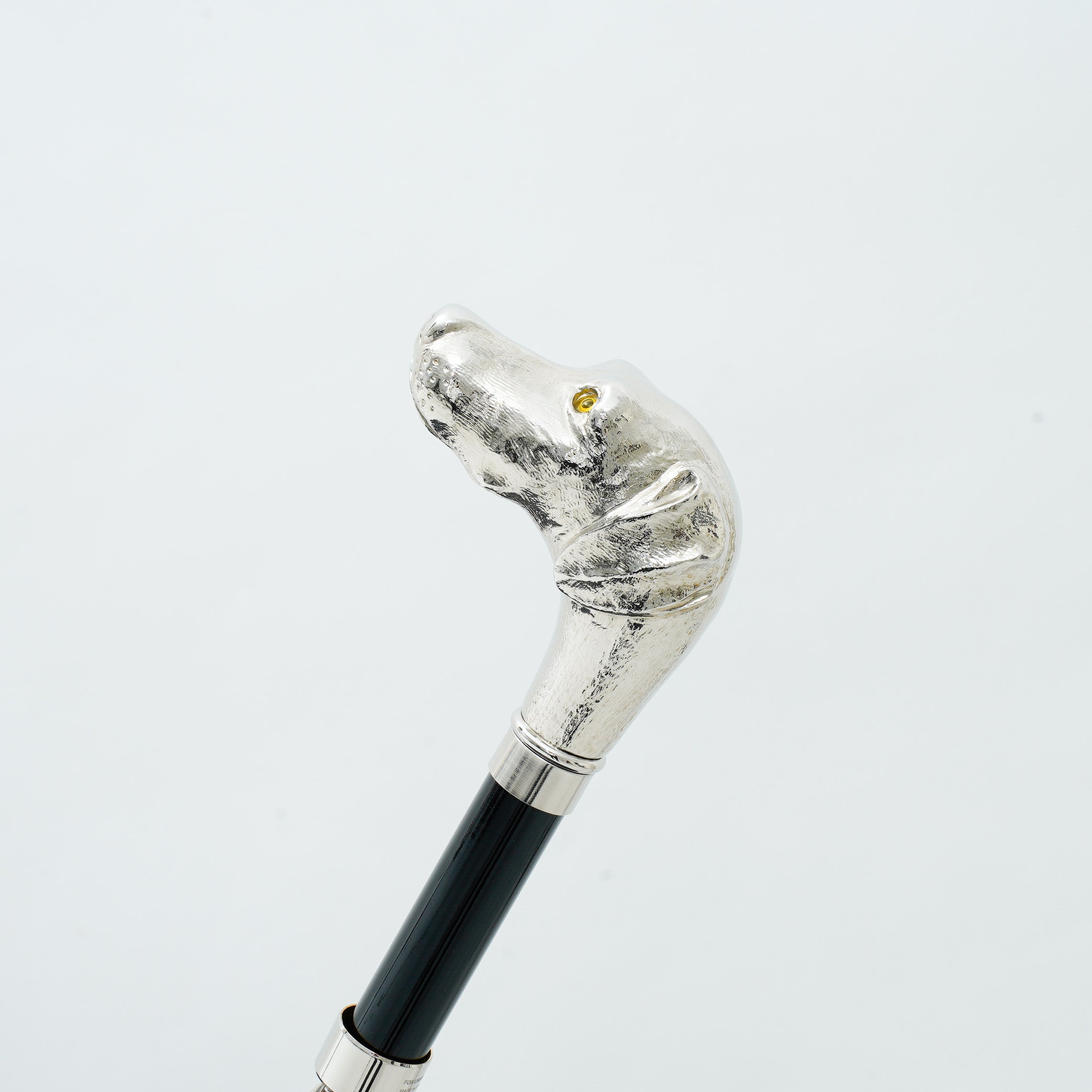 GT29 Nickel Animal Head | 長傘 | アニマルヘッド | ニッケル | 晴雨兼用傘(DOG-099 BLACK)