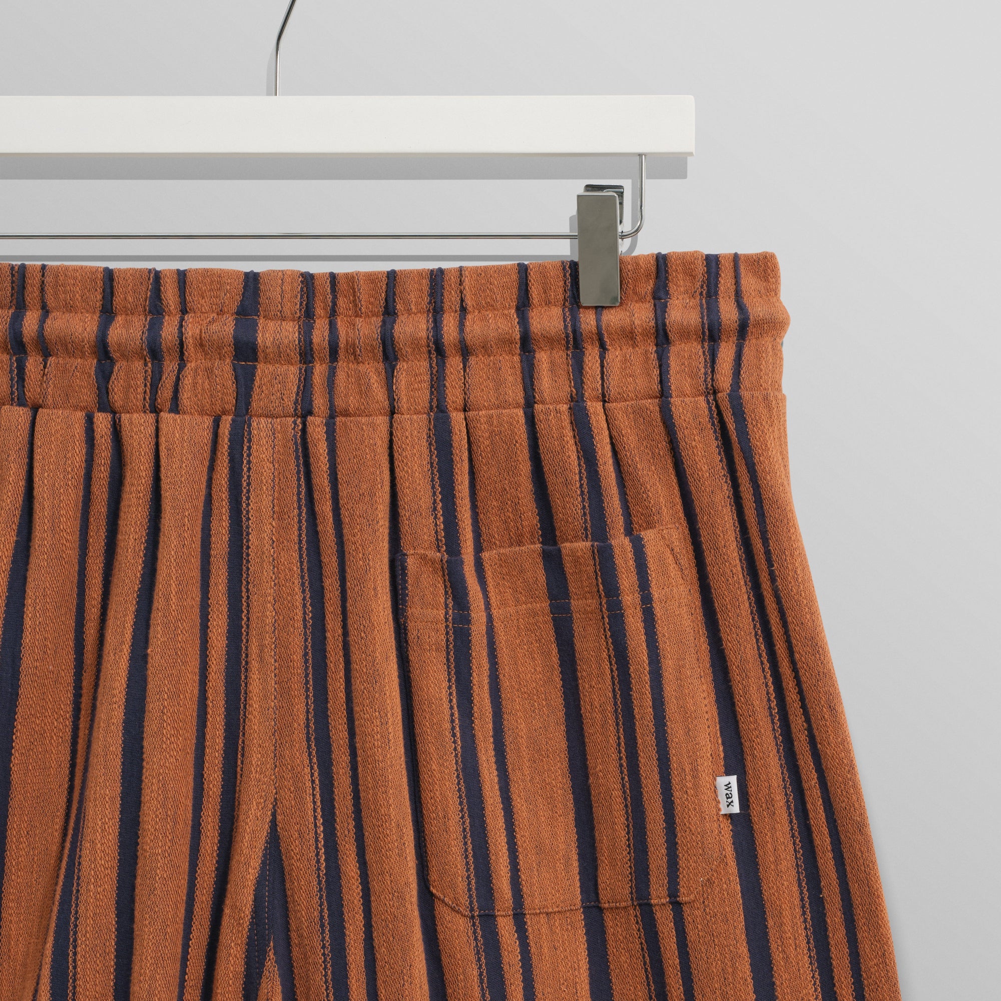 ダドリーショーツ REVERSE TERRY (RUST/NAVY) - グリニッジ オンラインストア