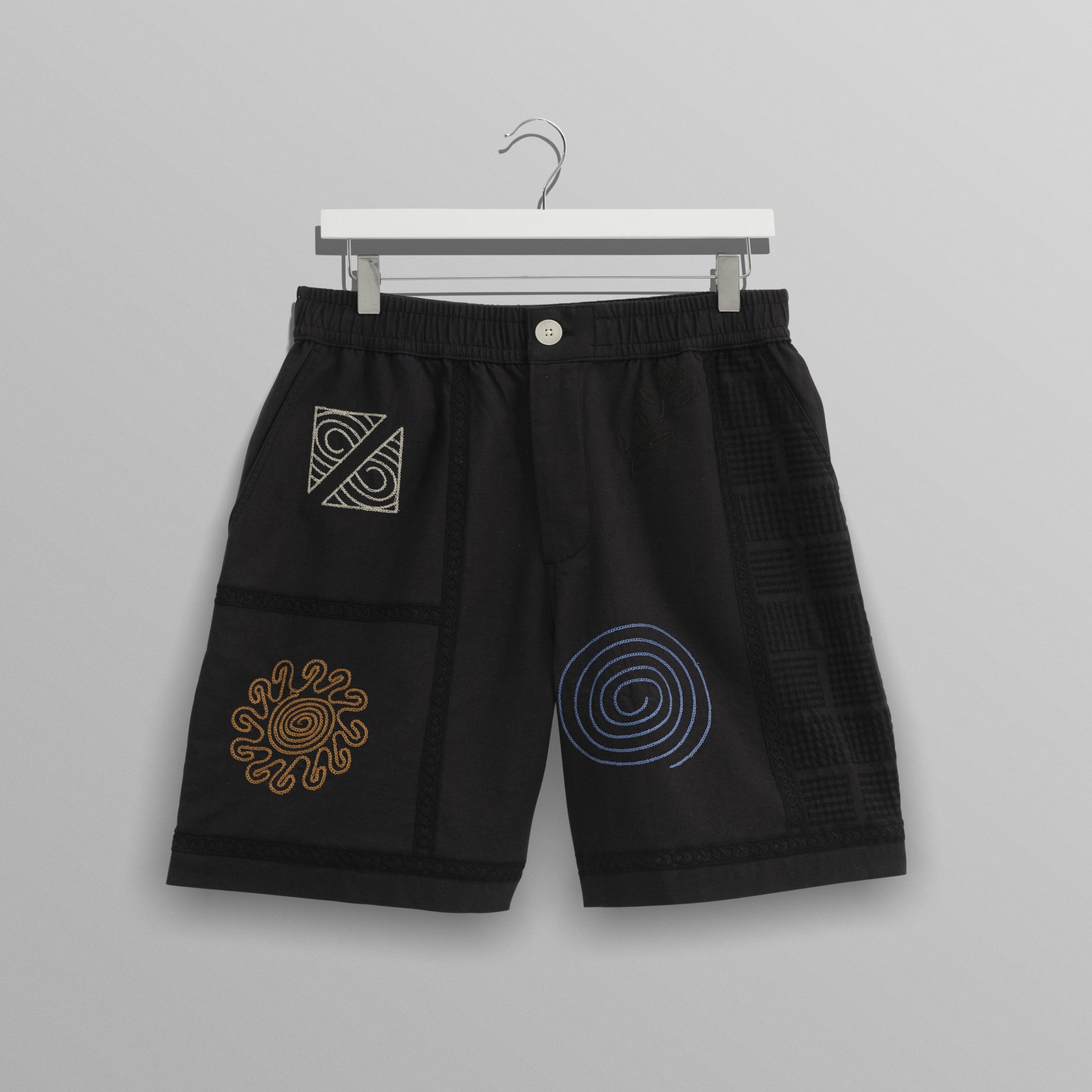カートショーツ DOODLE EMBROIDERY (NAVY/MULTI)