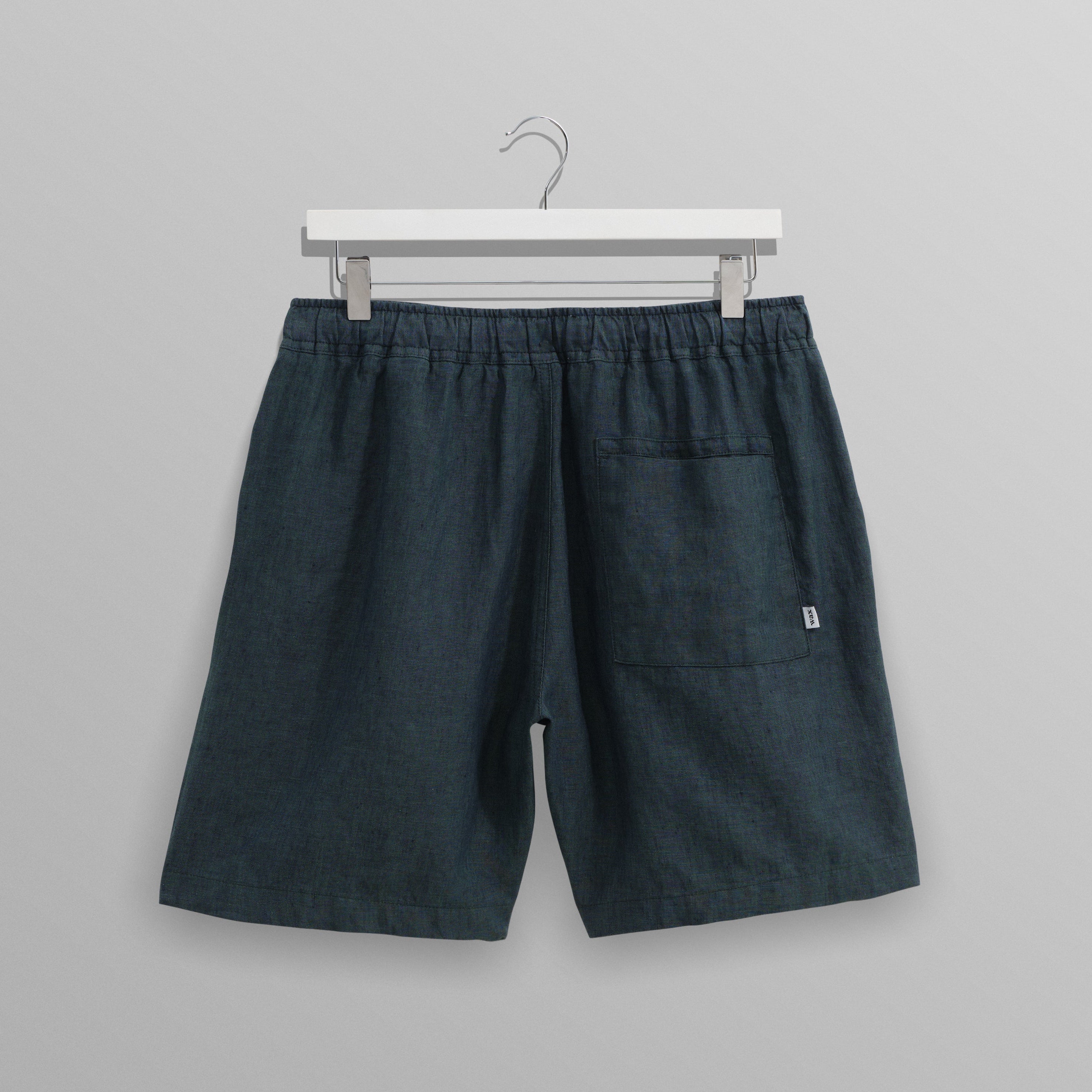 カートショーツ TOW TONE LINEN (DARK GREEN) - グリニッジ オンラインストア