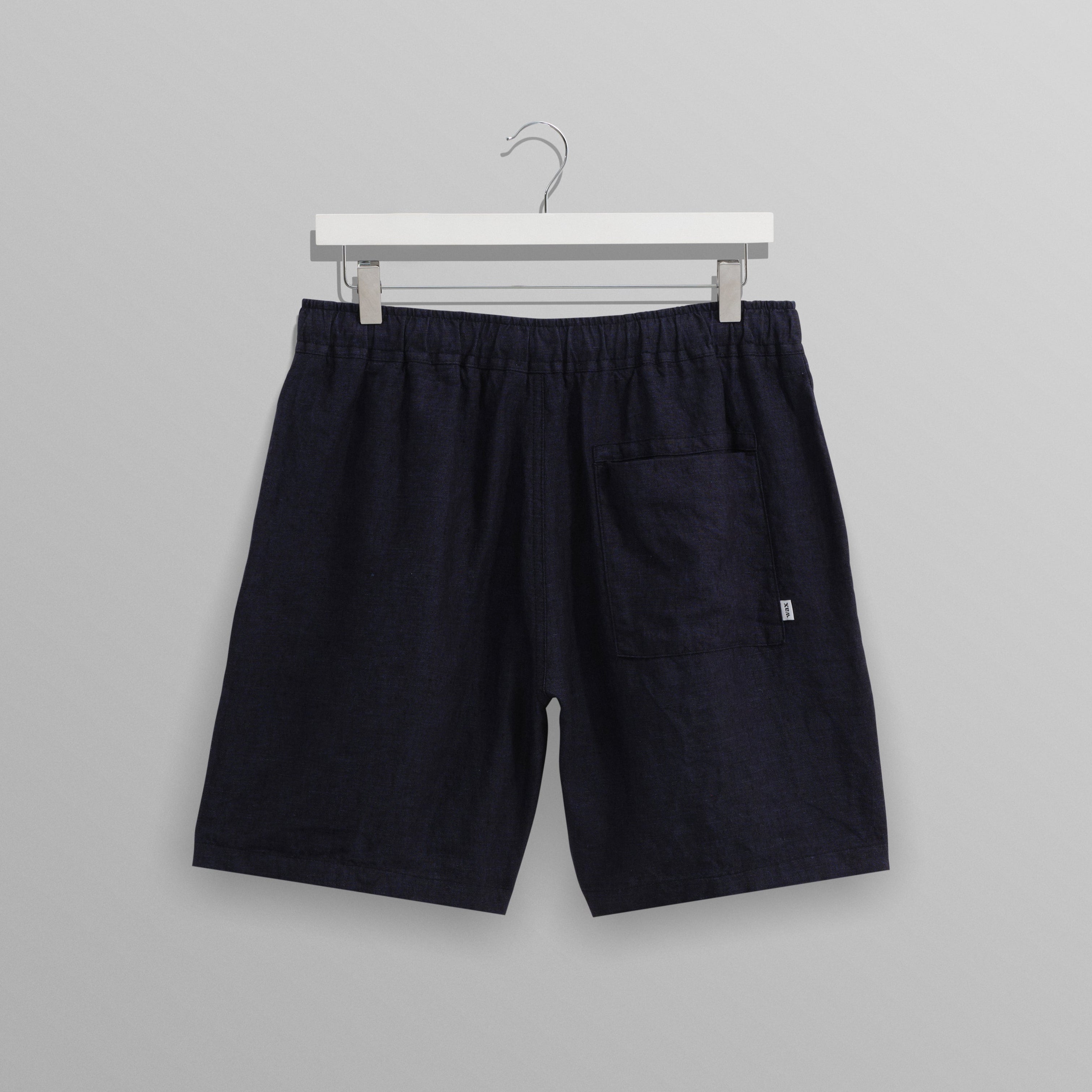 カートショーツ TOW TONE LINEN (NAVY) - グリニッジ オンラインストア