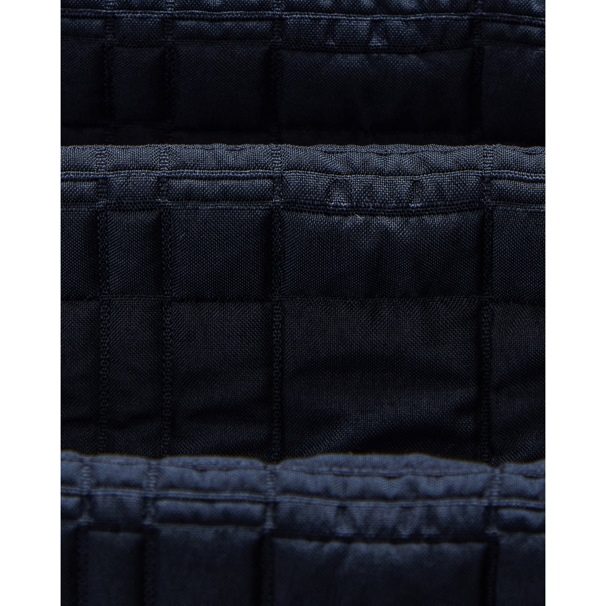 オーバーシャツ ROMER CHECK QUILTN (NAVY)