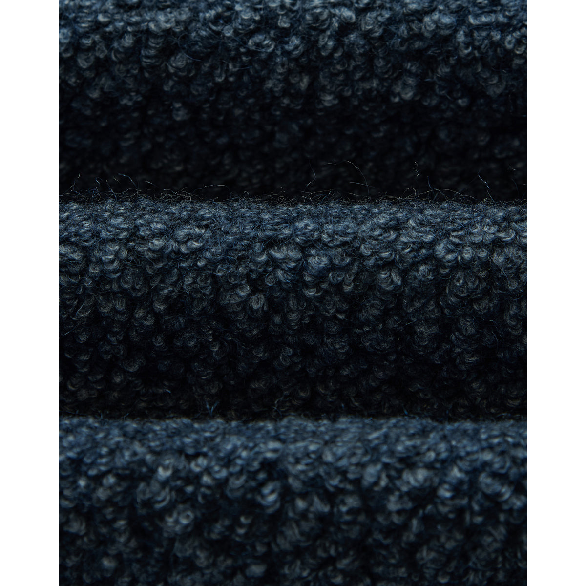 オーバーシャツ MOUNT REVERSIBLE BOBBLE WOOL (GREY BLUE)