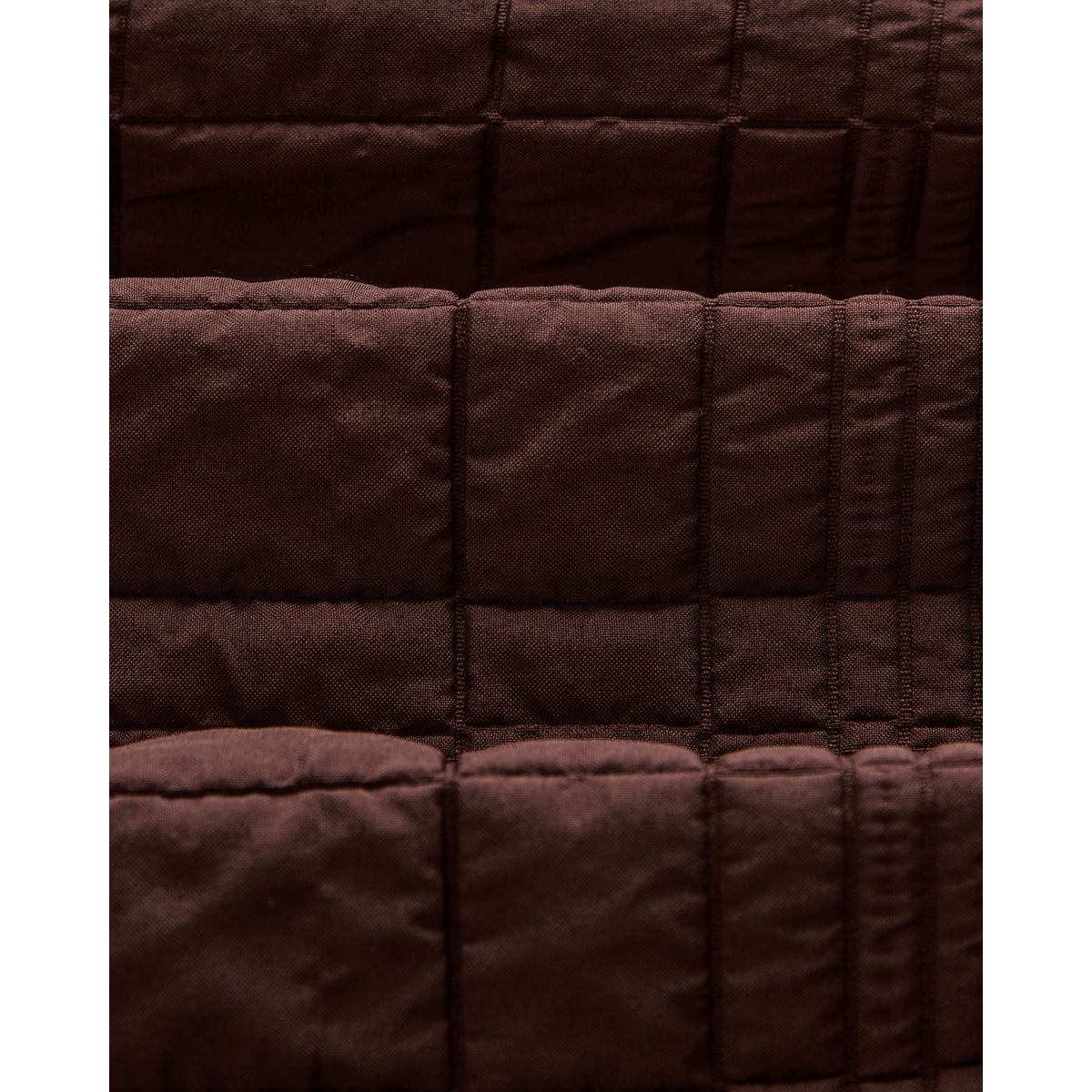 オーバーシャツ ROMER CHECK QUILTN (DARK BURGUNDY)