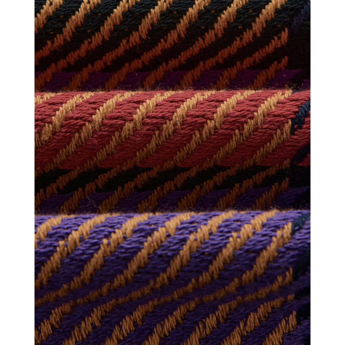 オーバーシャツ BOLD CHECK (PURPLE/RED)