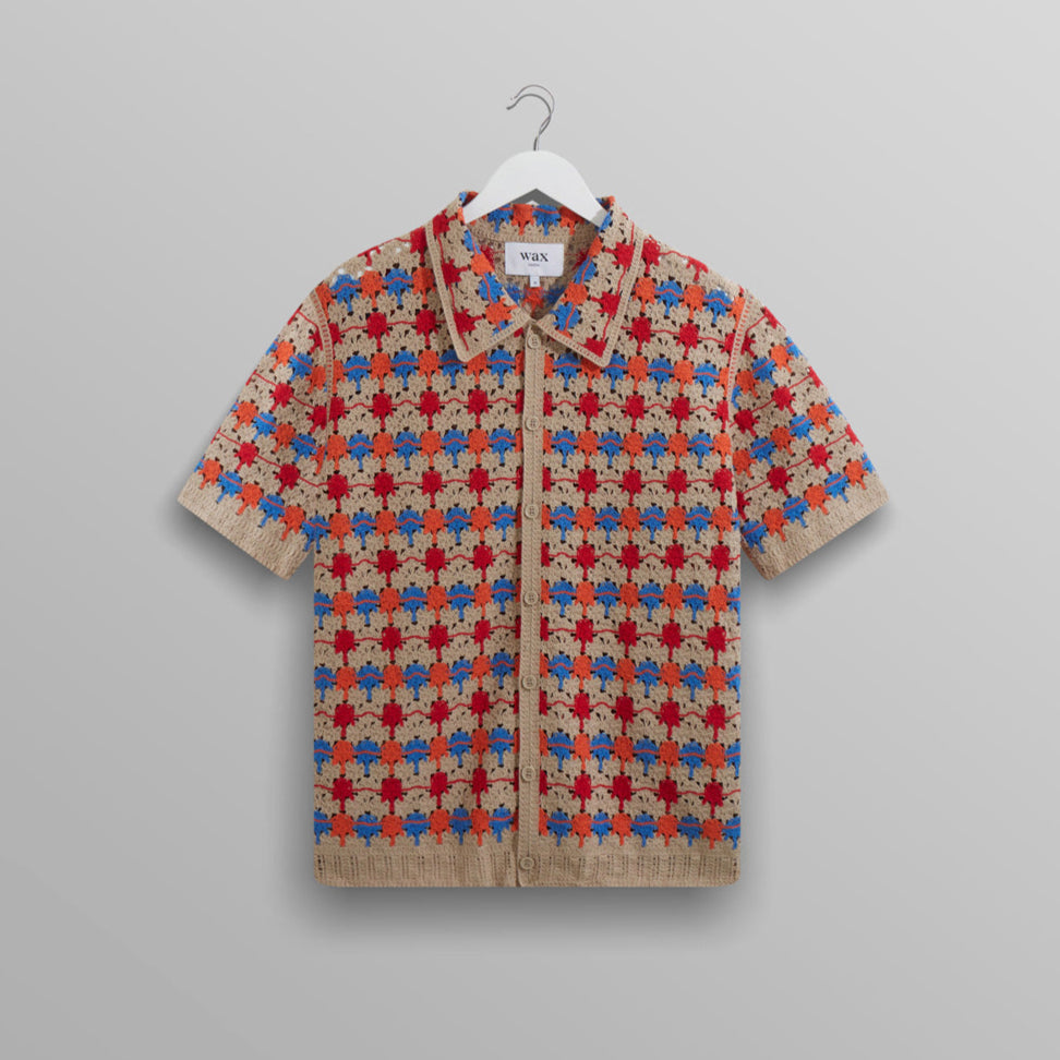 ポルトシャツ スプラッシュクロシェ(MULTI)