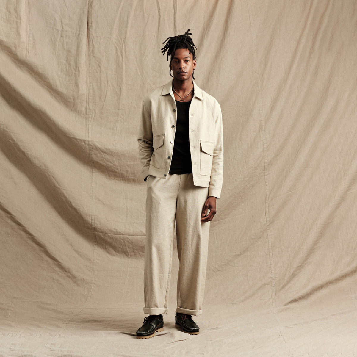 キャンベルトラウザーズ (NATURAL)