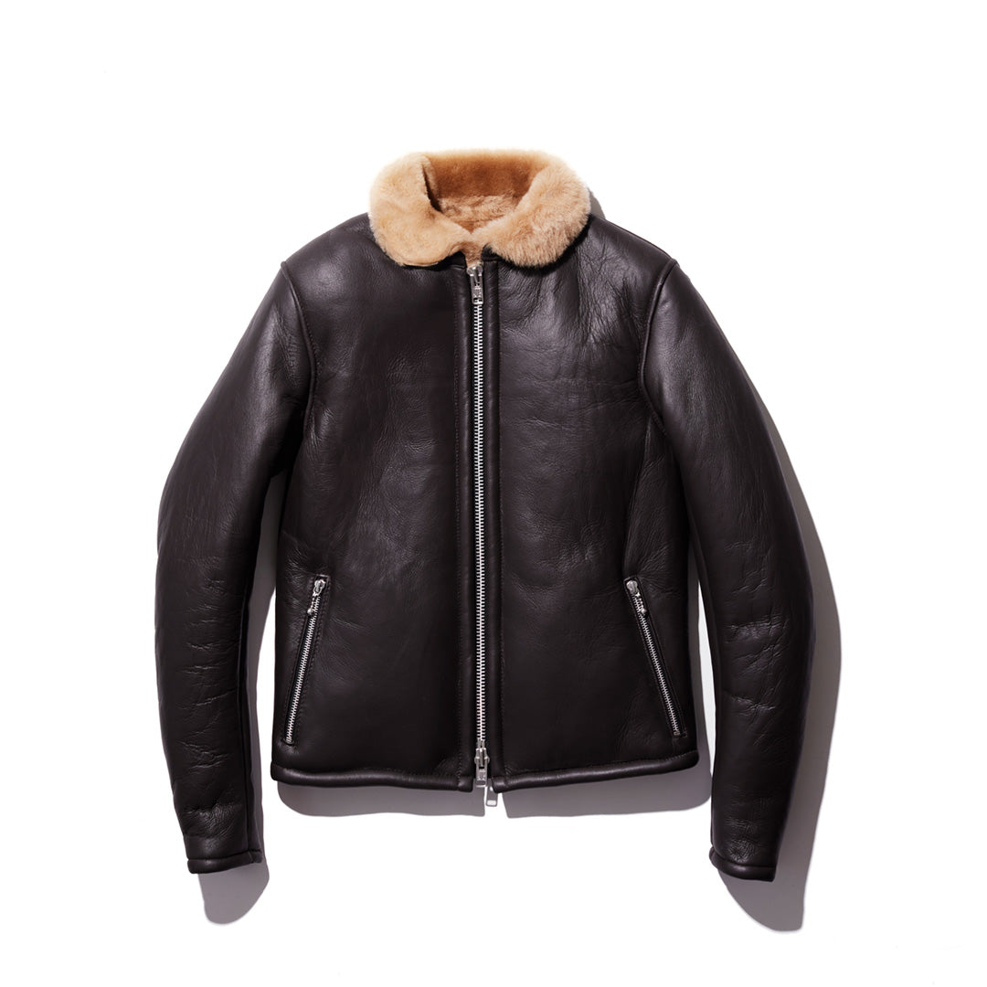 シアリングシングルジャケット/ナッパ仕上げ - SHEARLING SINGLE(NAPPA)