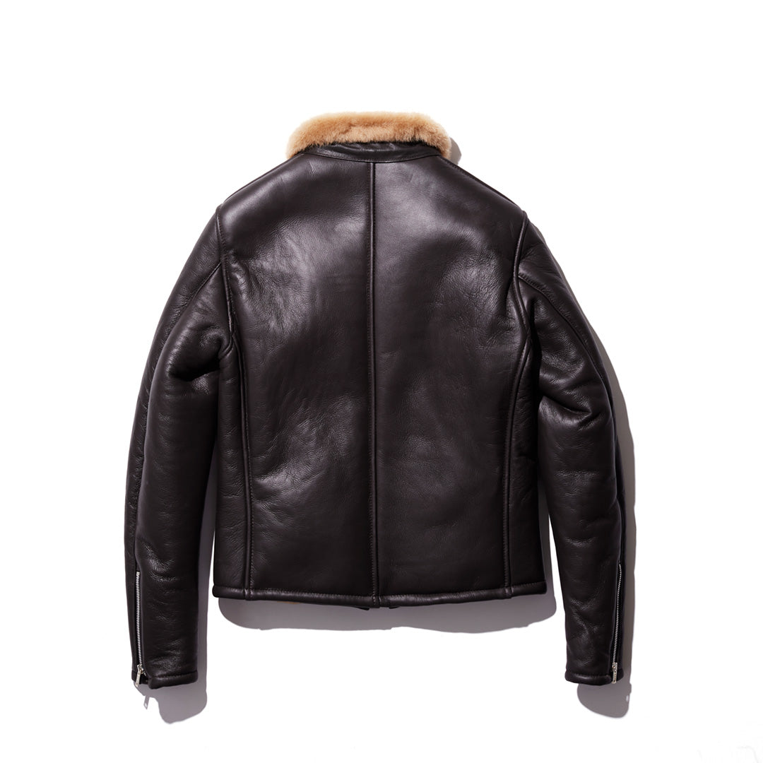 シアリングシングルジャケット/ナッパ仕上げ - SHEARLING SINGLE(NAPPA)