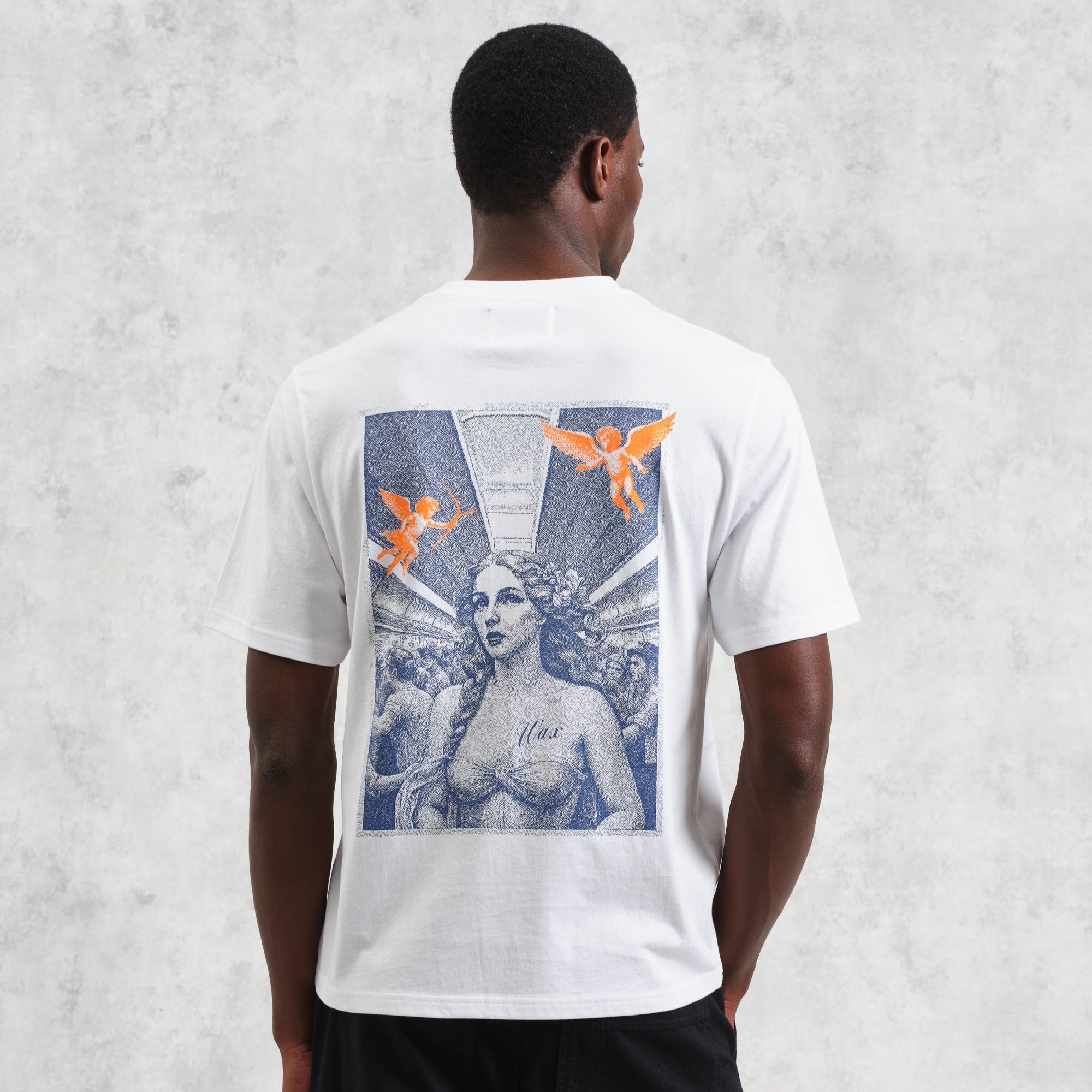 ディーンショートスリーブTシャツ VENUS ON TUBE (WHITE)
