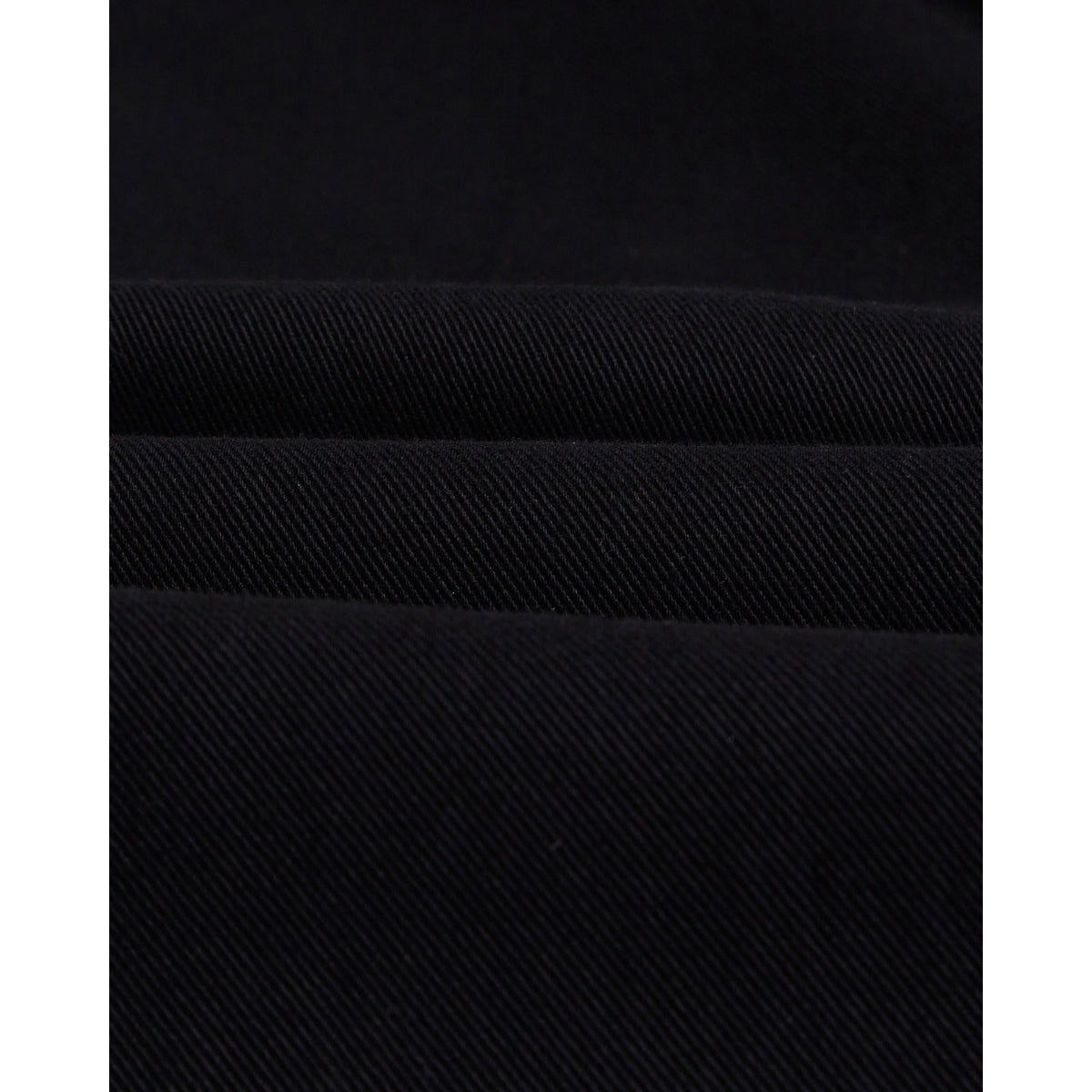 カートトラウザーズ ORGANIC COTTON TWILL (BLACK)