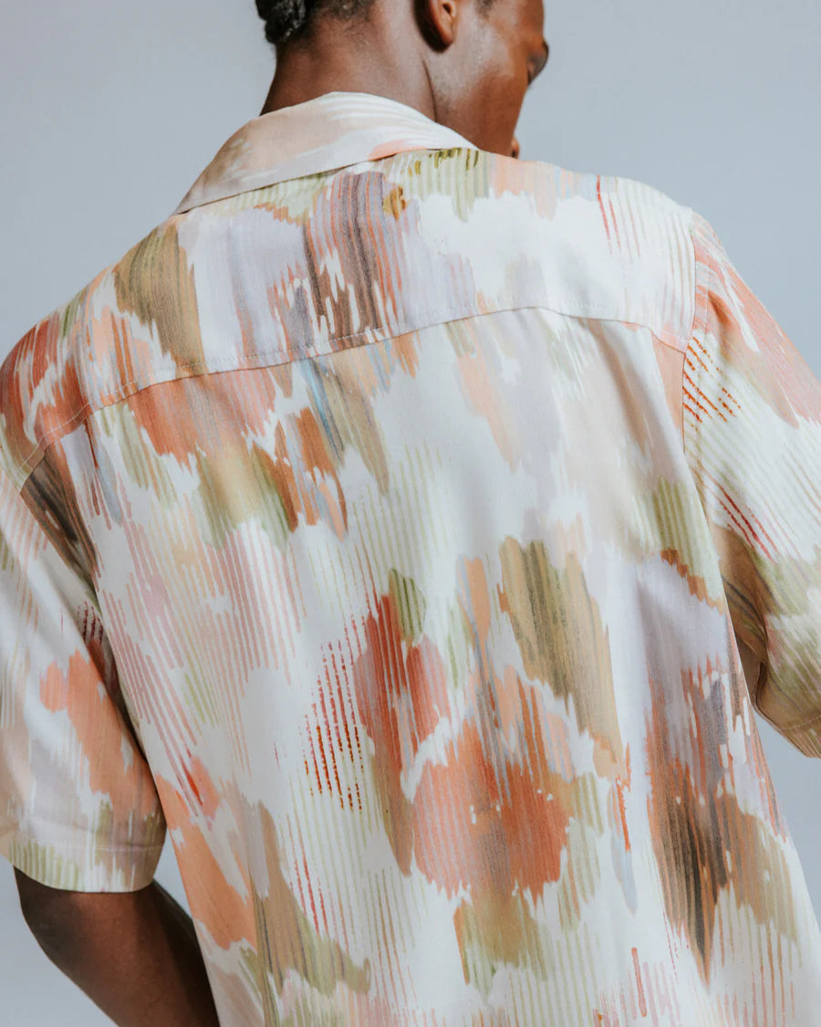 ディドコットシャツ CORRIGATED FLORAL (PASTEL MULTI)