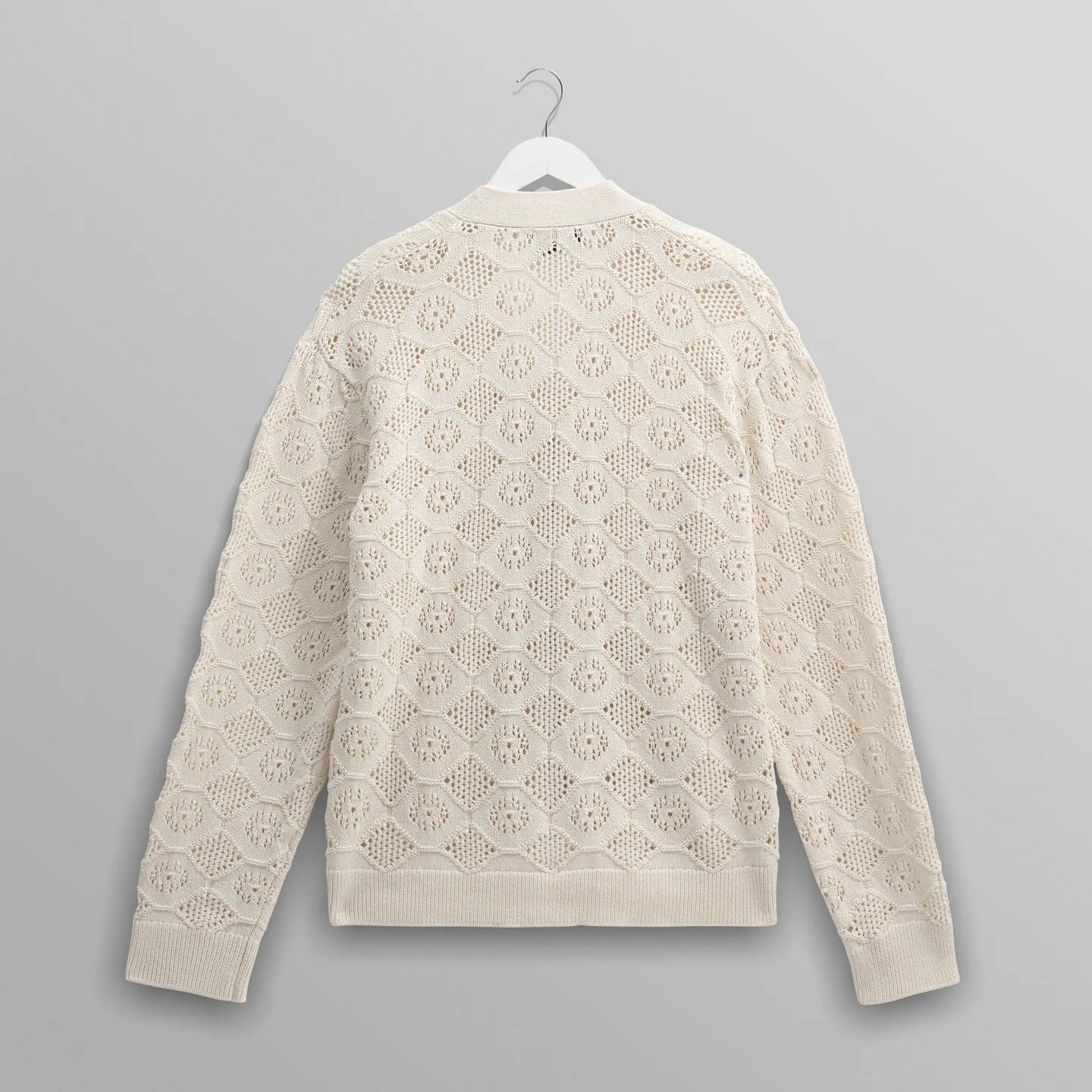 カーディガン CROSBY POINTELLE COTTON (ECRU)