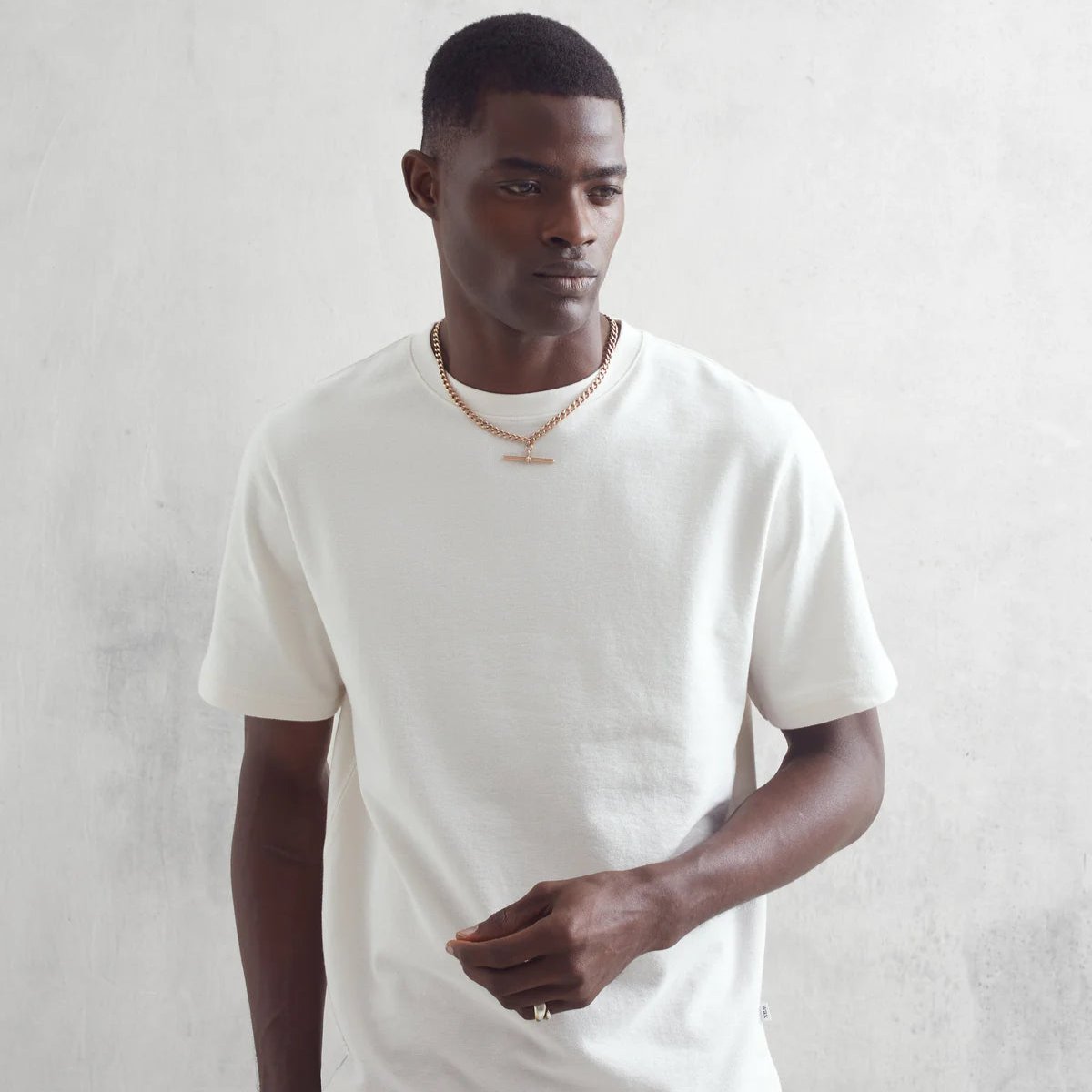 ディーン ショートスリーブ T シャツ (ECRU)