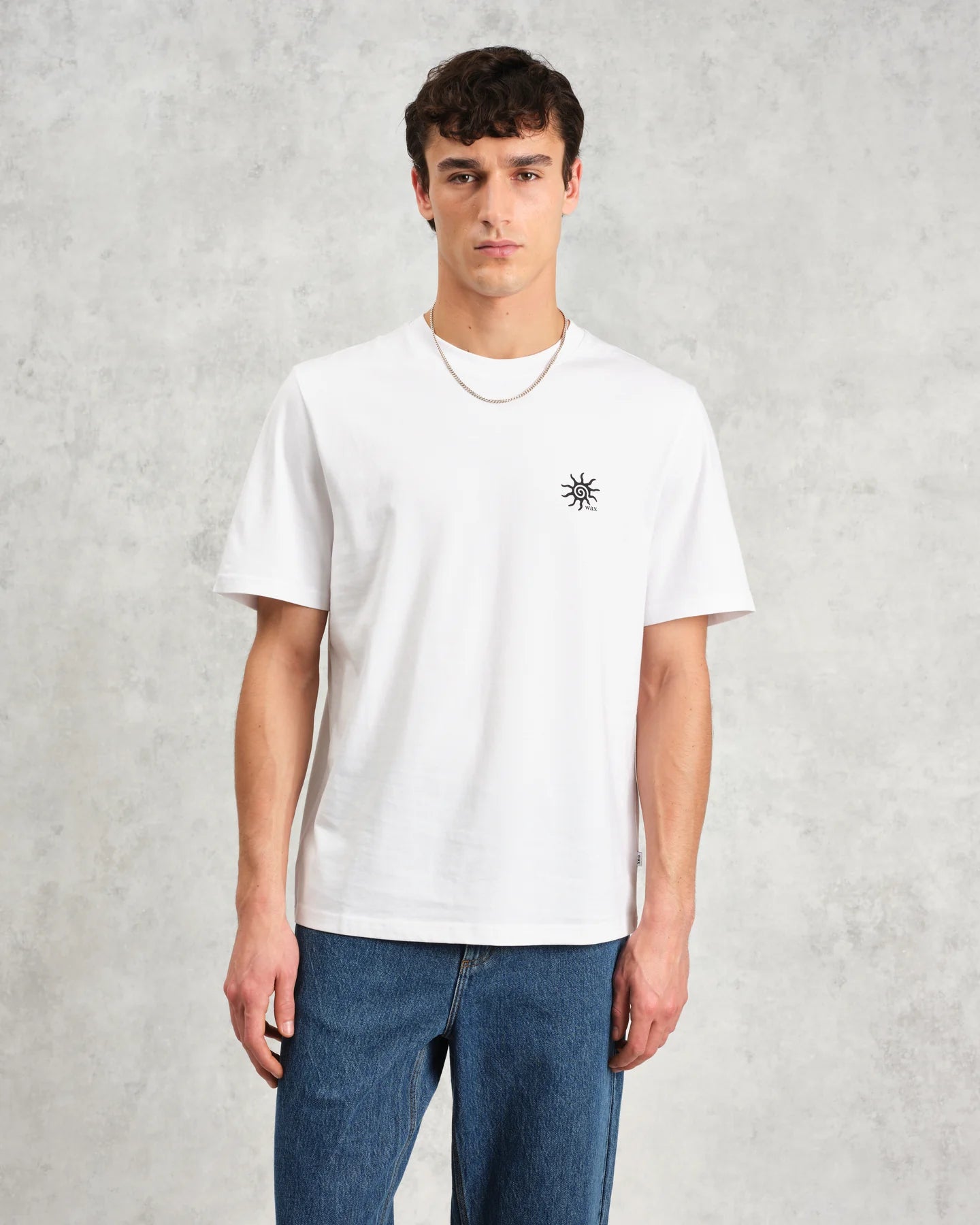 ディーンショートスリーブTシャツ LONDON POSTCARD (WHITE)