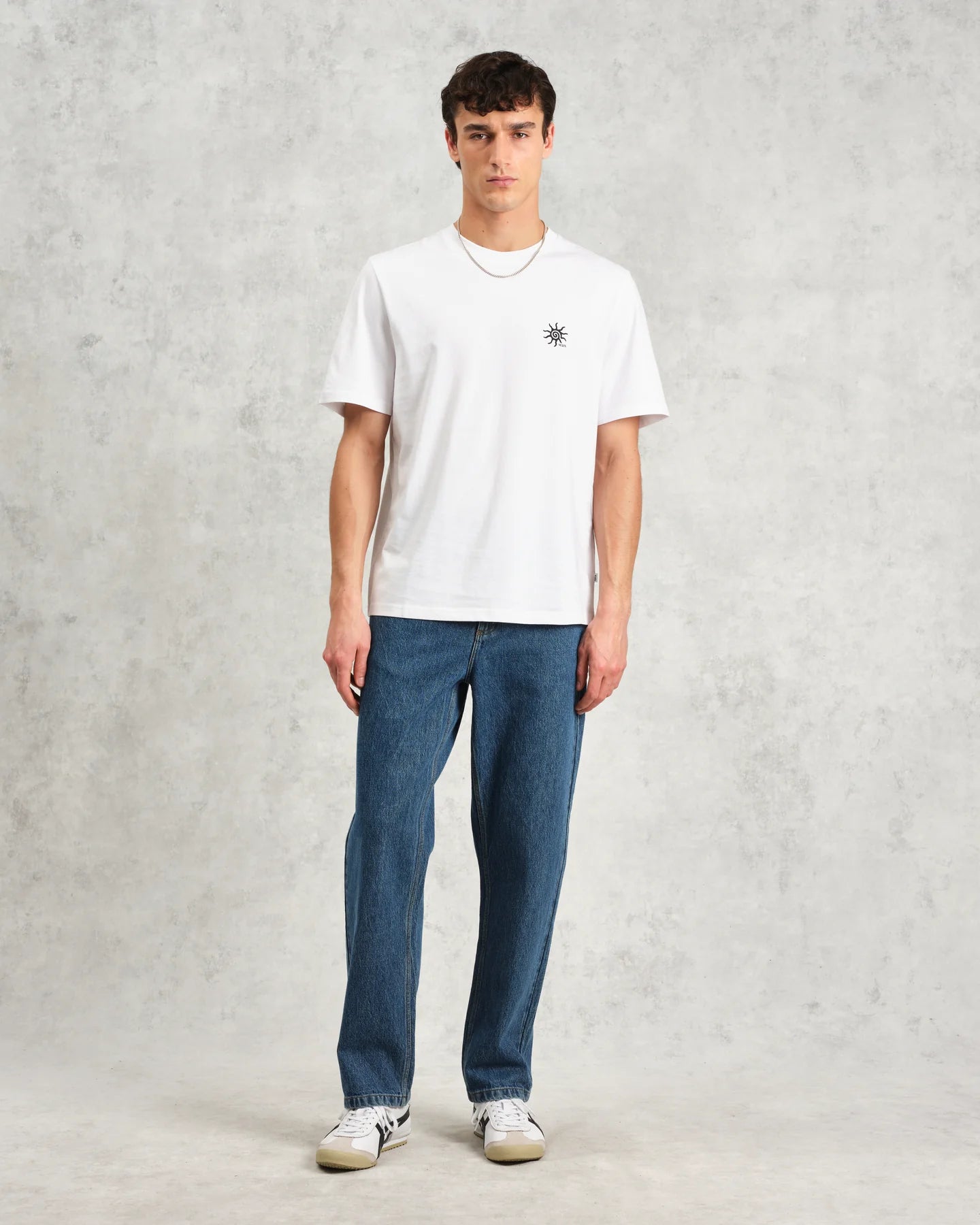 ディーンショートスリーブTシャツ LONDON POSTCARD (WHITE)