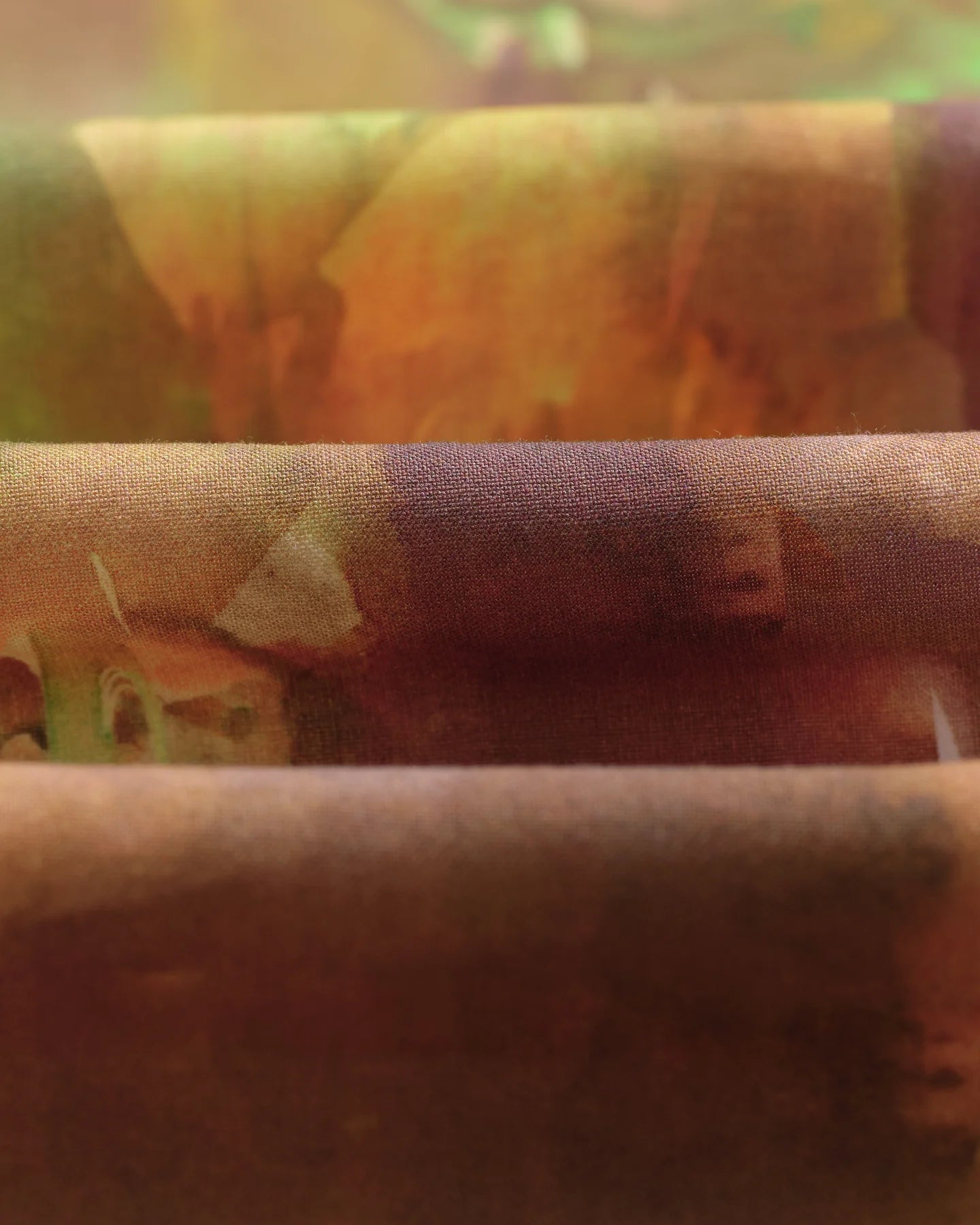 ディドコットシャツ VILLAGE SCENE (GREEN/MULTI) - グリニッジ オンラインストア