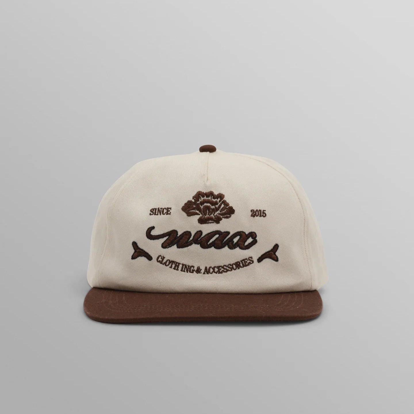 キャップ SCRIPT CREST (ECRU/BROWN) - グリニッジ オンラインストア