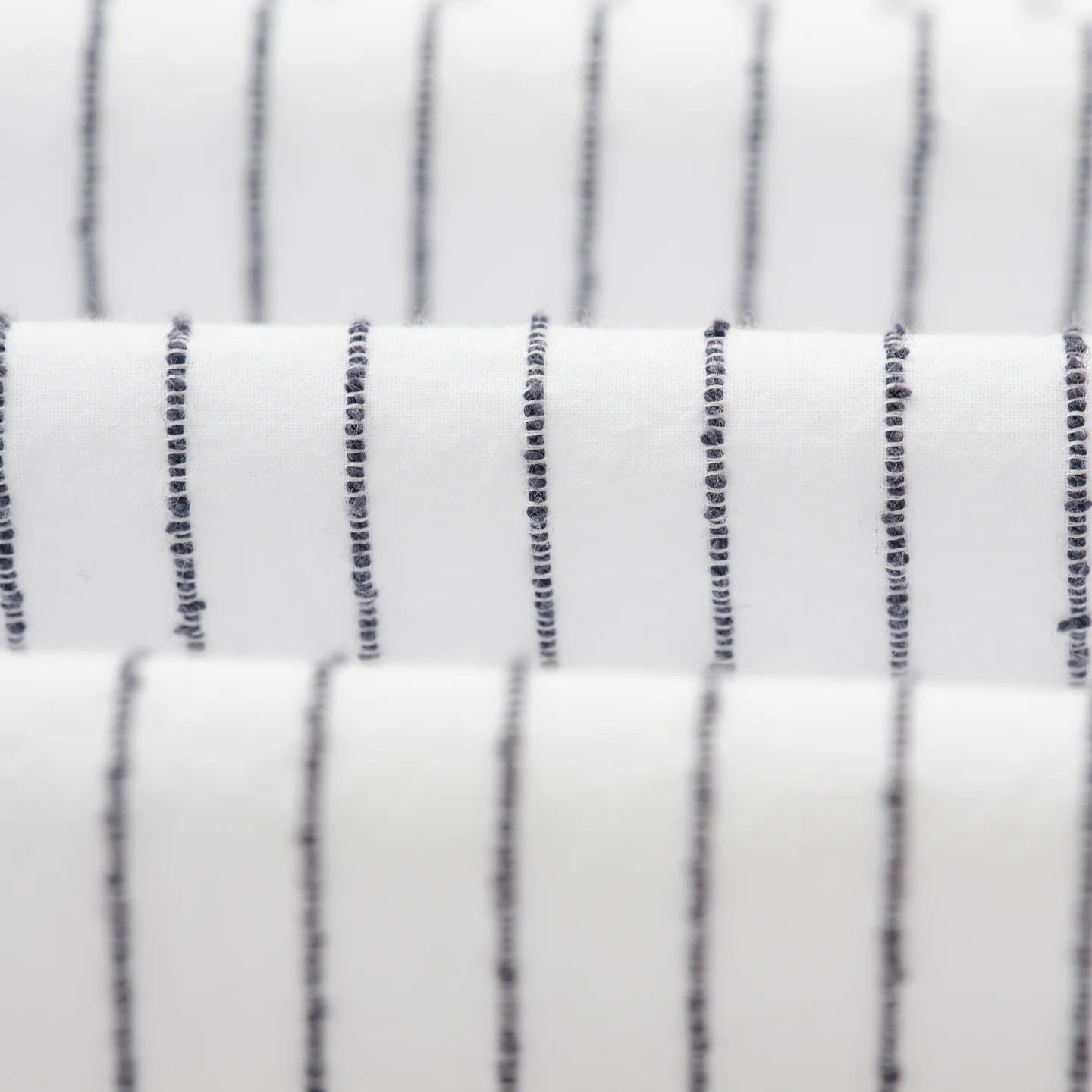 キューシャツ BOUCLE STRIPE (WHITE)