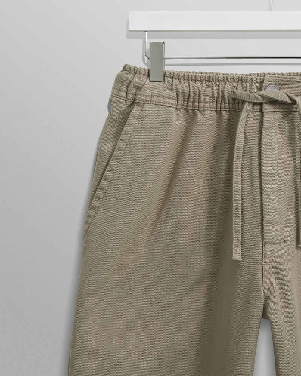 カートトラウザーズ| オーガニックコットンツイル (LIGHT KHAKI)