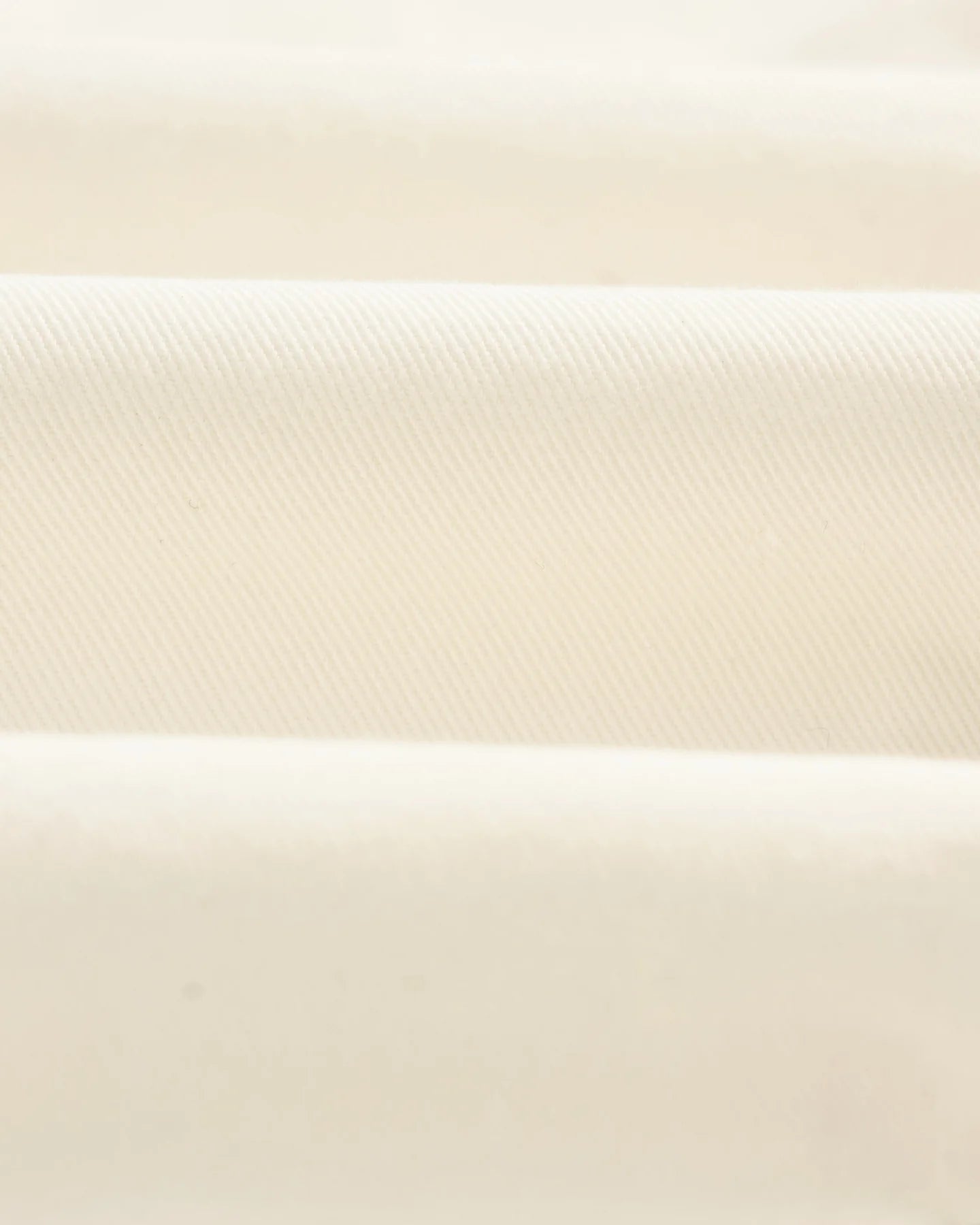 カートトラウザーズ ORGANIC COTTON TWILL (OFF WHITE)