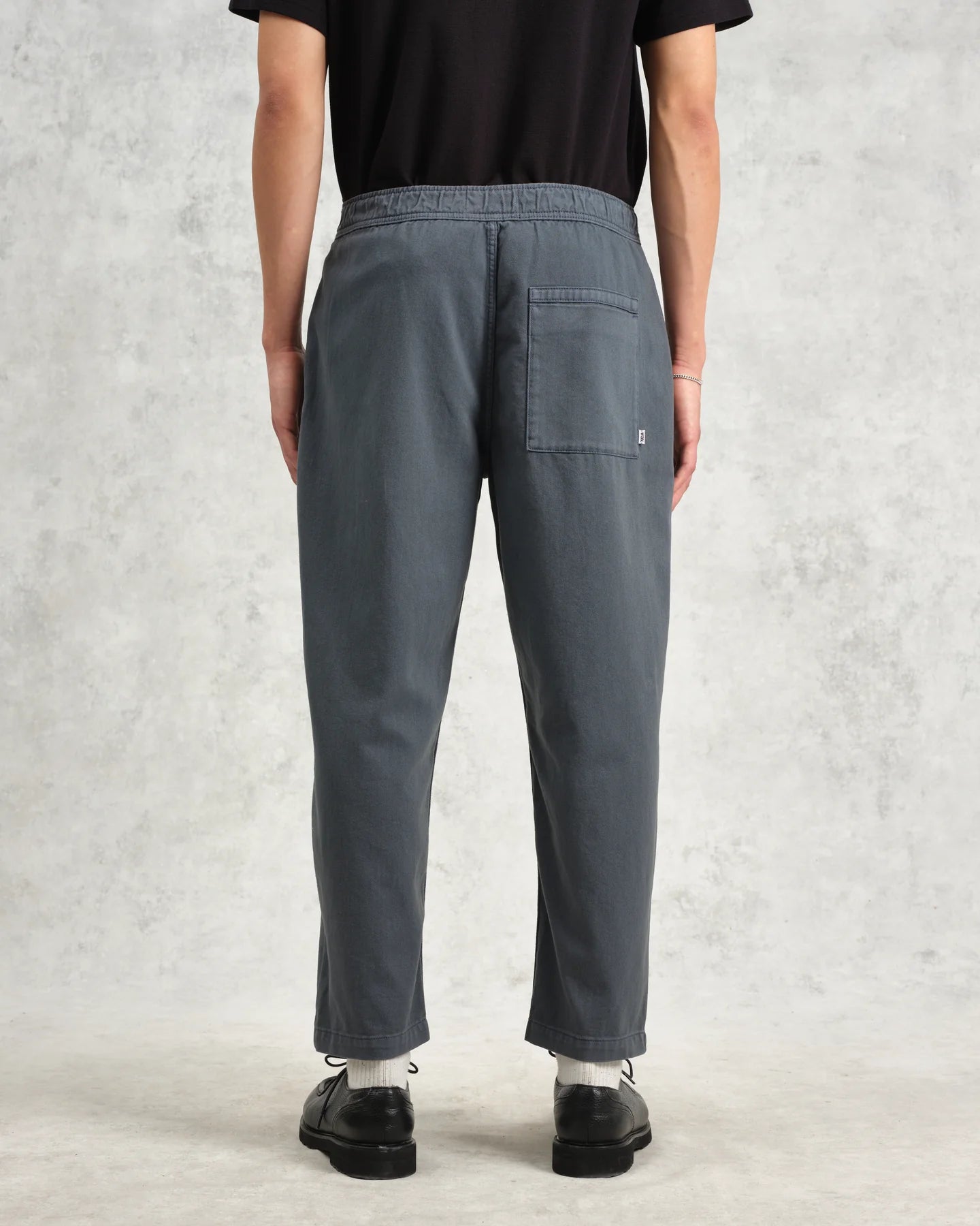 カートトラウザーズ ORGANIC COTTON TWILL (PETROL BLUE)