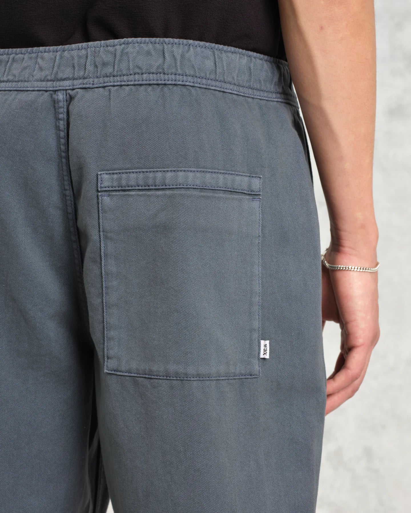 カートトラウザーズ ORGANIC COTTON TWILL (PETROL BLUE)