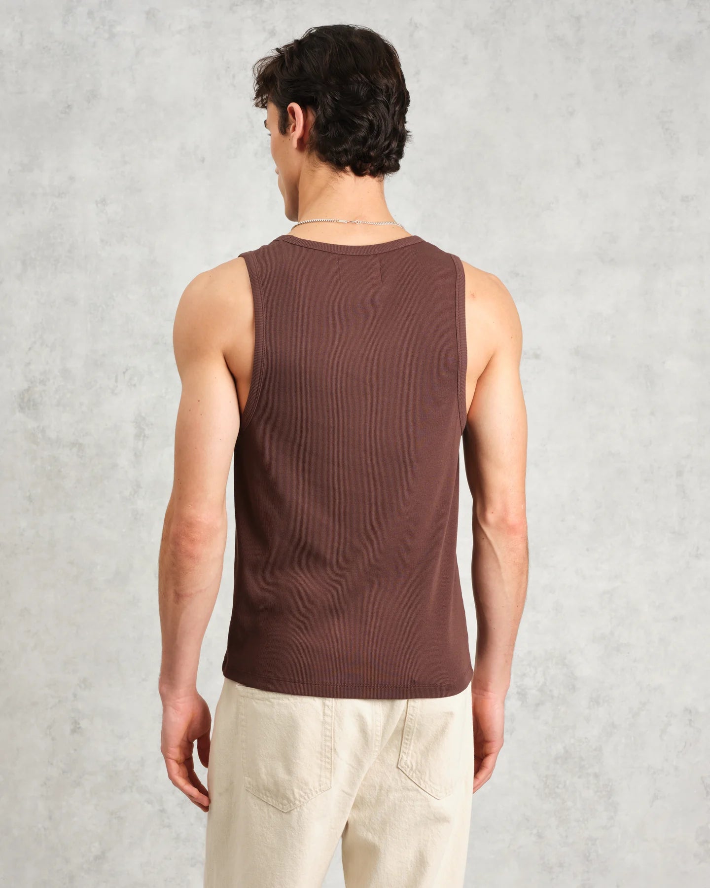 モンタギューノースリーブ RIB (BROWN)