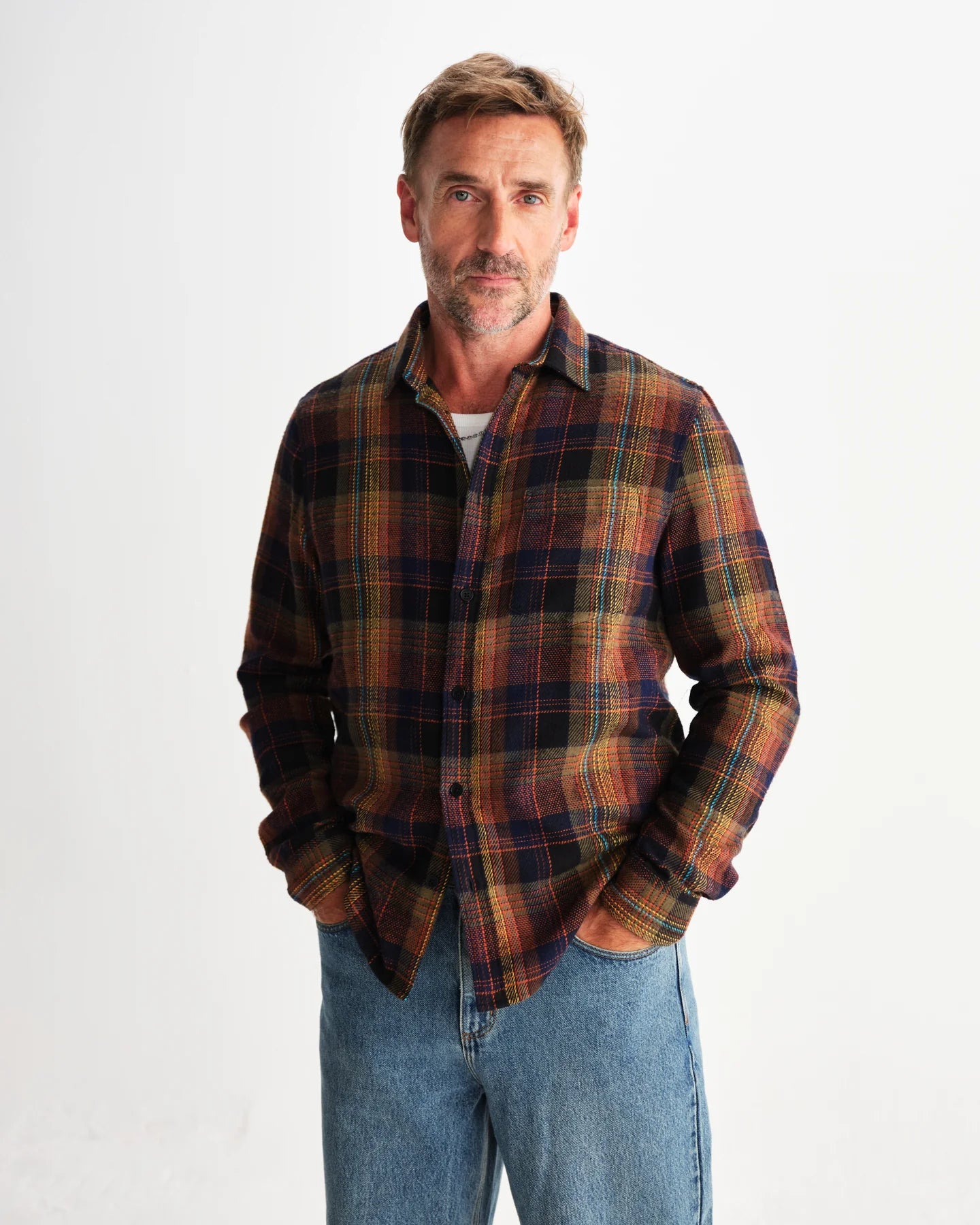 シェリーシャツ FLANNEL CHECK (MULTI) - グリニッジ オンラインストア