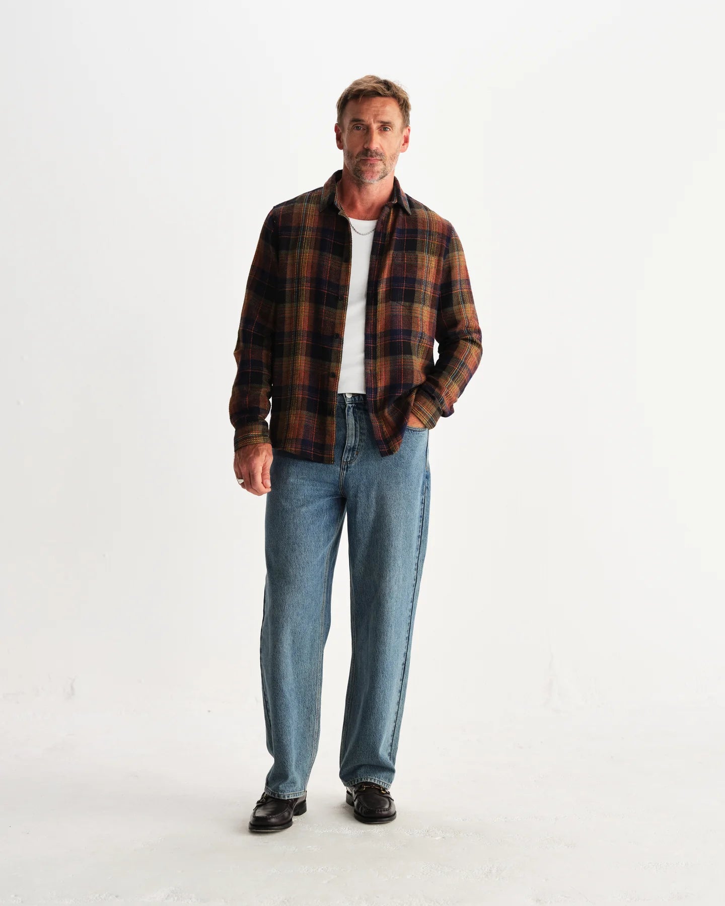シェリーシャツ FLANNEL CHECK (MULTI) - グリニッジ オンラインストア