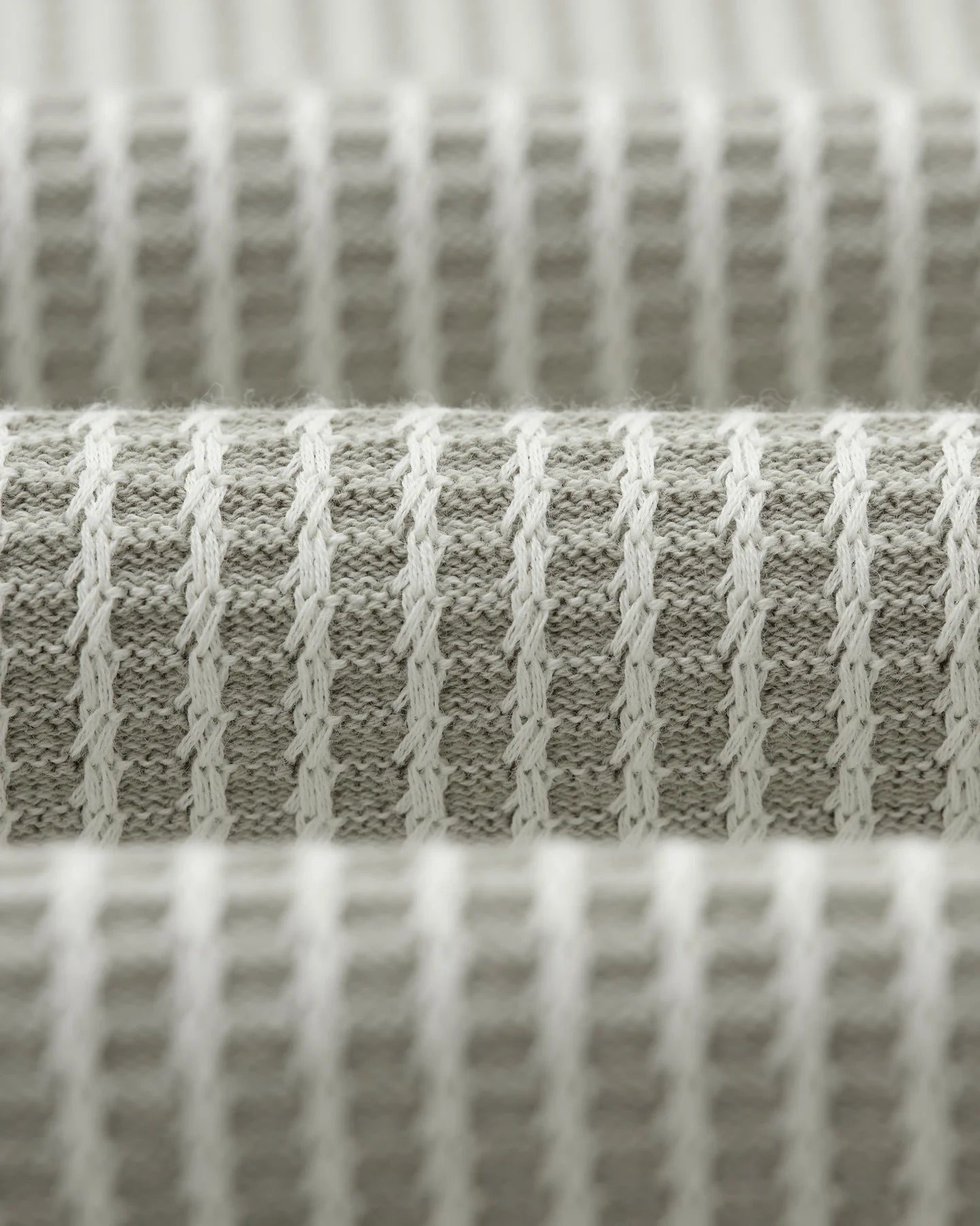 ポロシャツ LADDER STRIPE (LIGHT KHAKI)