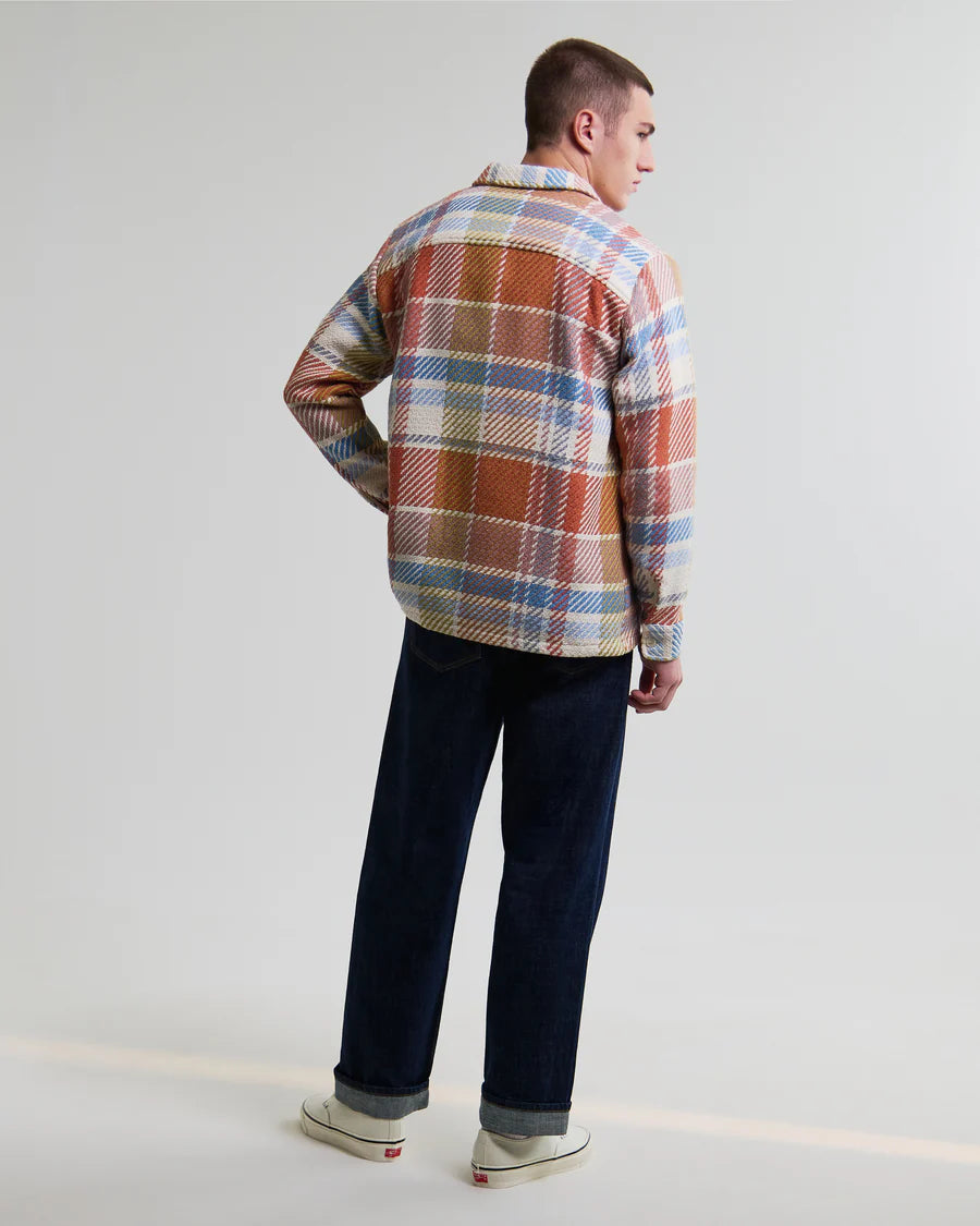 オーバーシャツ BUDE CHECK (PASTEL MULTI)