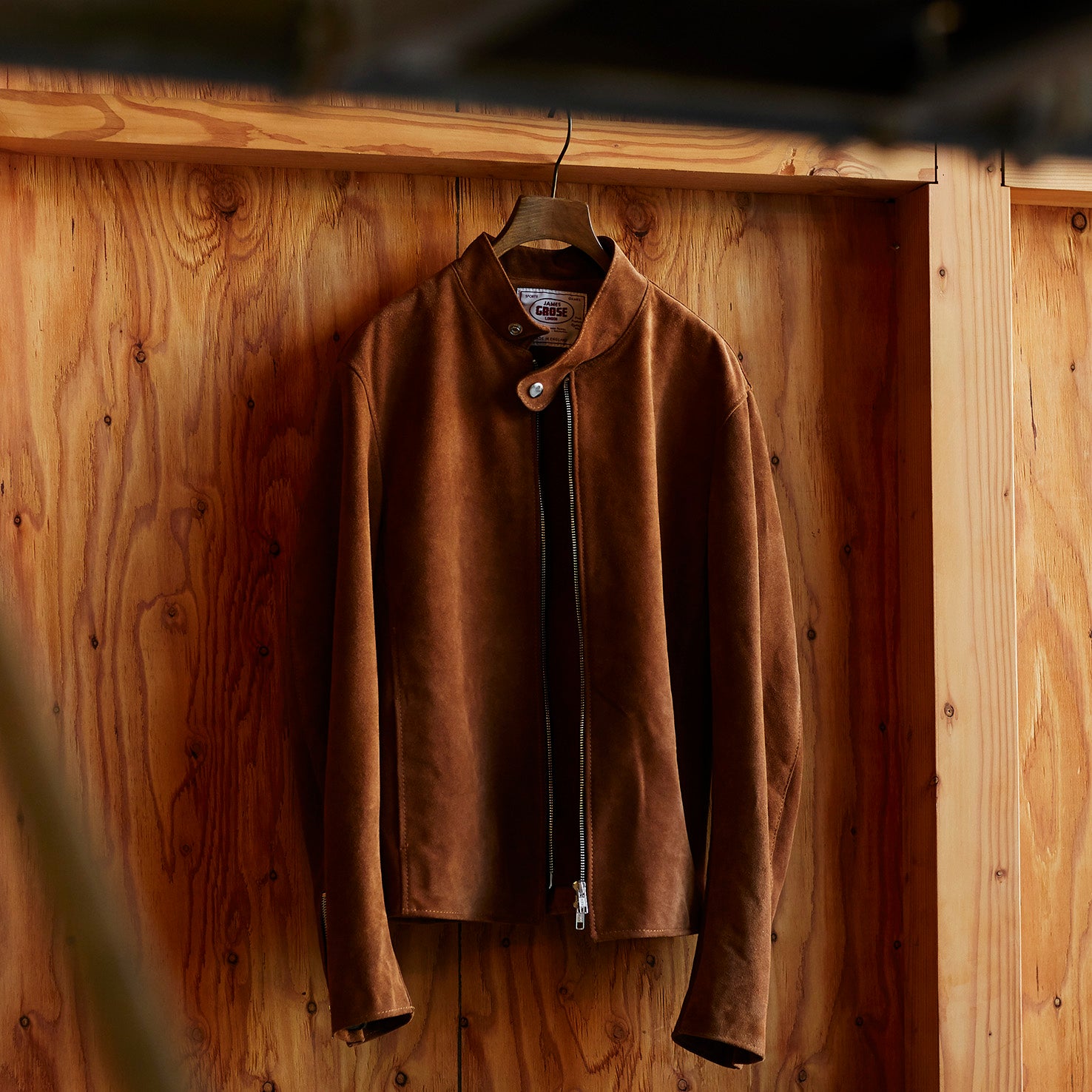 jamesgrose james grose jg ジェームスグロース ドーバースエード 革ジャン レザージャケット