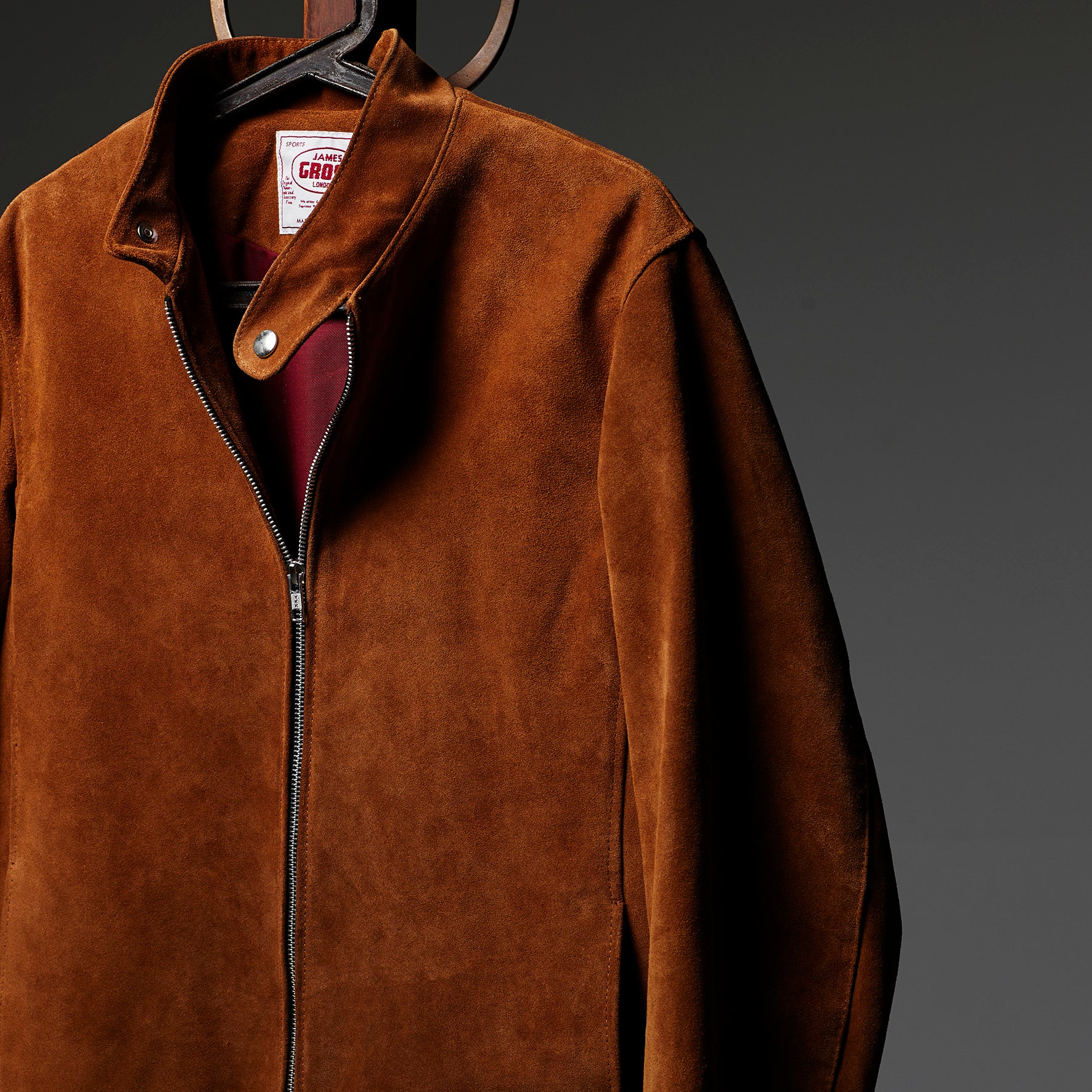 jamesgrose james grose jg ジェームスグロース ドーバースエード 革ジャン レザージャケット